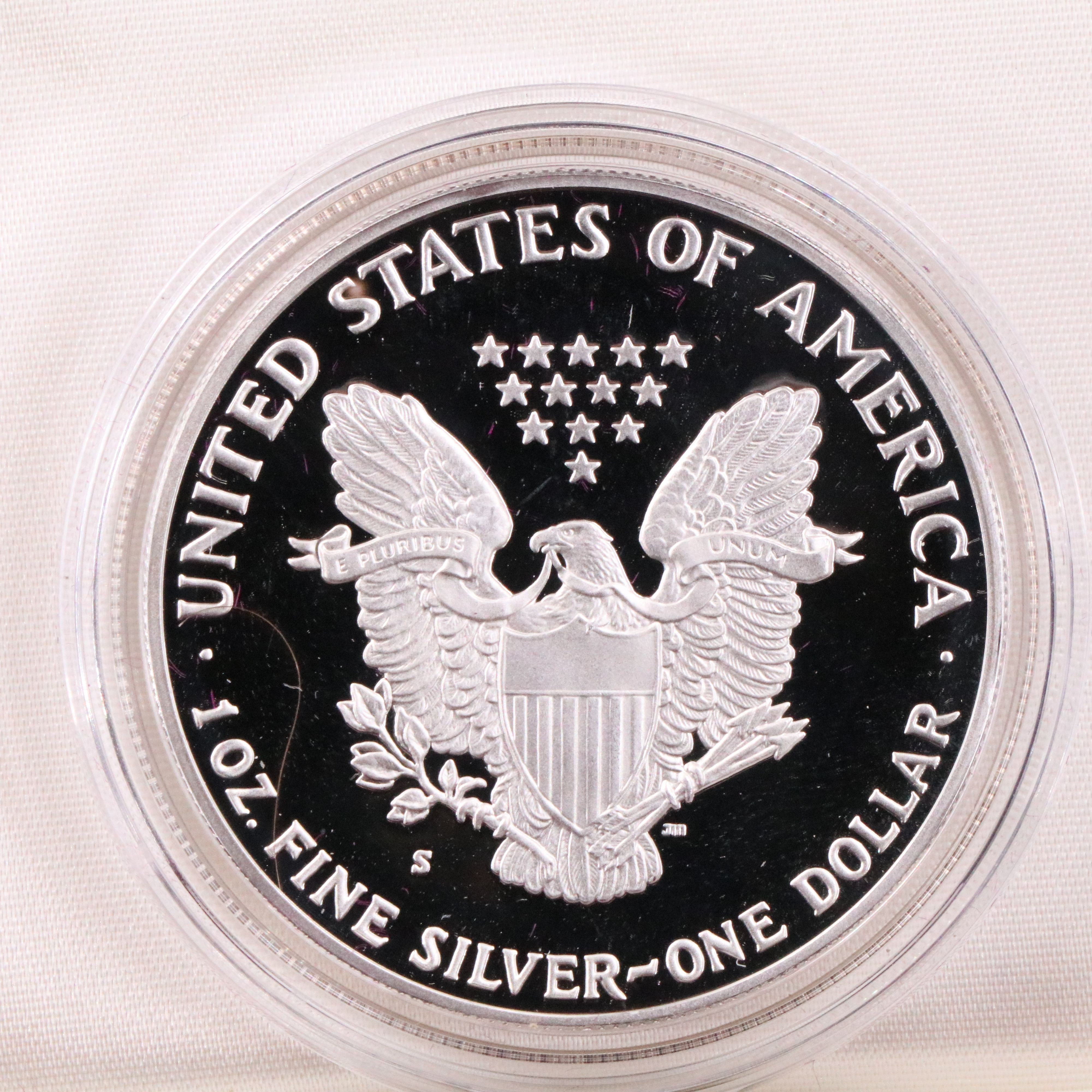 1988-S $1 U.S. Silver Eagle Proof Coin