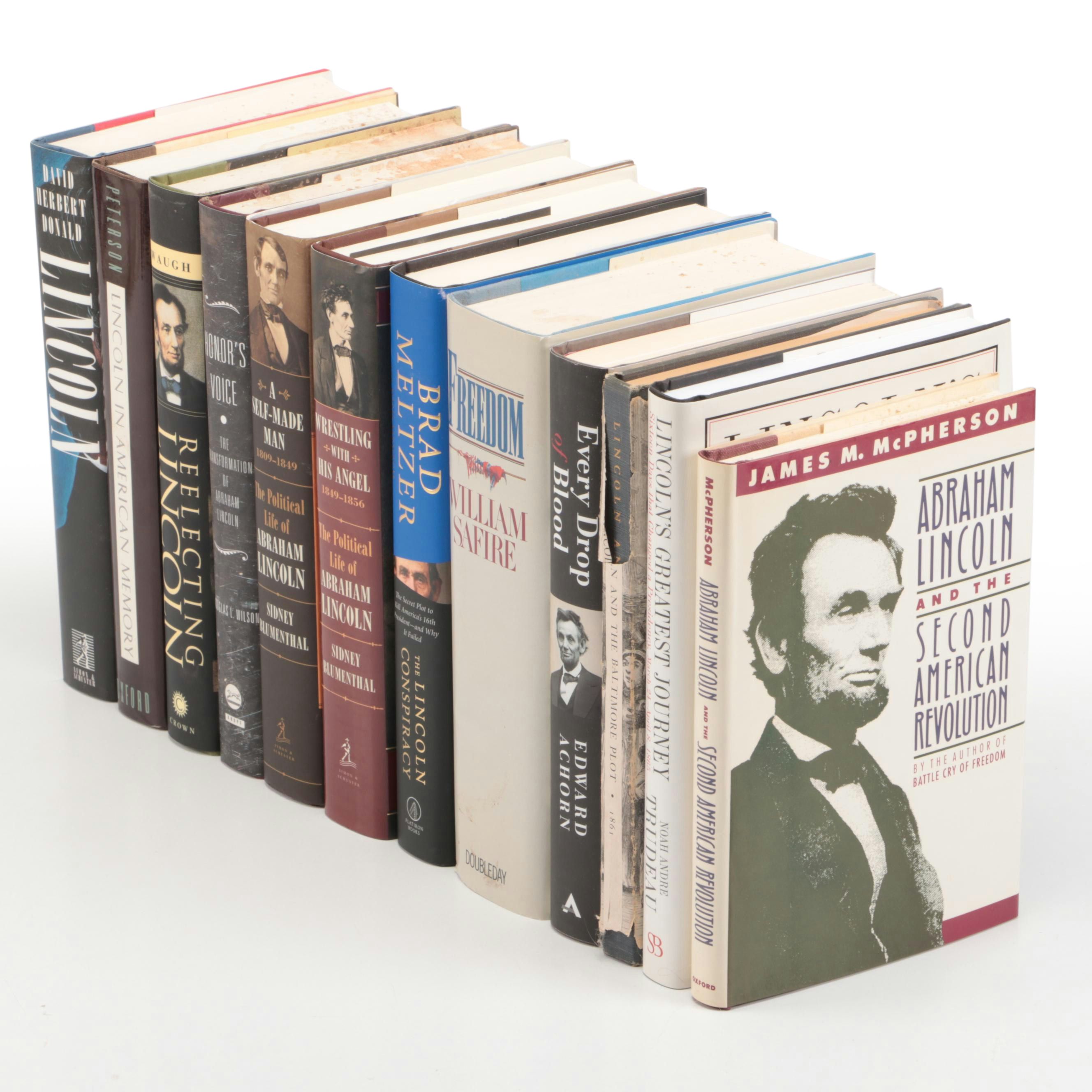 First Edition "Lincoln and the Baltimore Plot, 1861" and More Lincoln Books