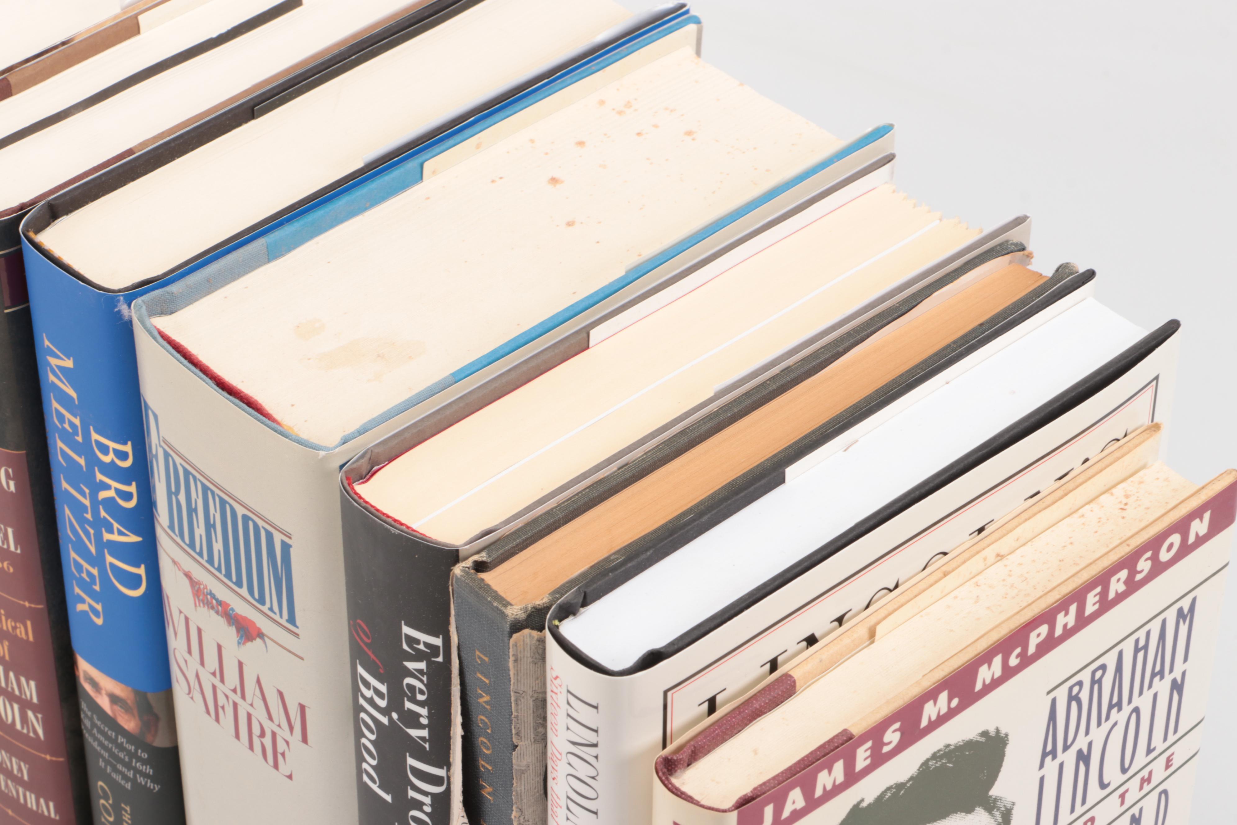 First Edition "Lincoln and the Baltimore Plot, 1861" and More Lincoln Books