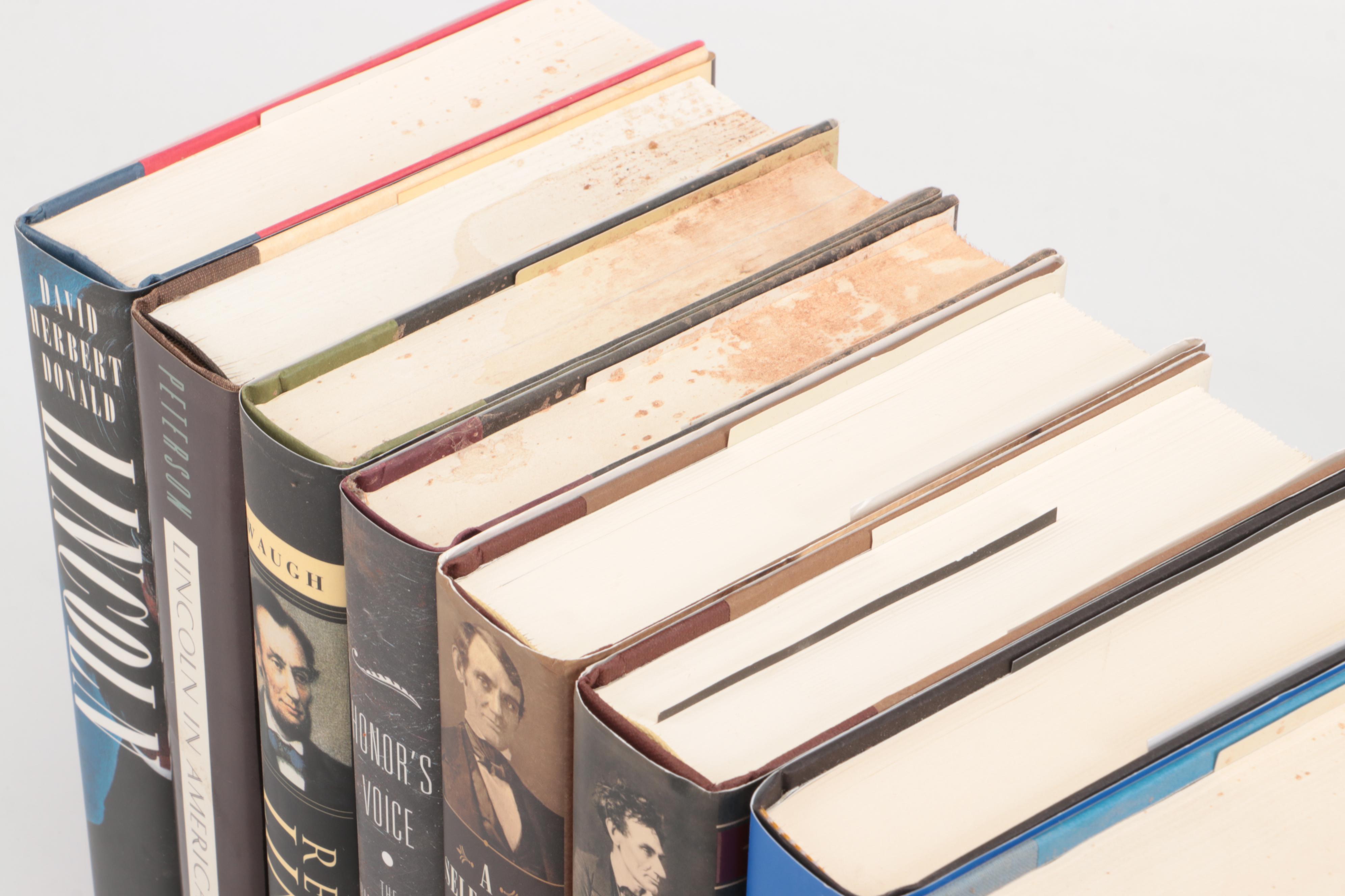 First Edition "Lincoln and the Baltimore Plot, 1861" and More Lincoln Books