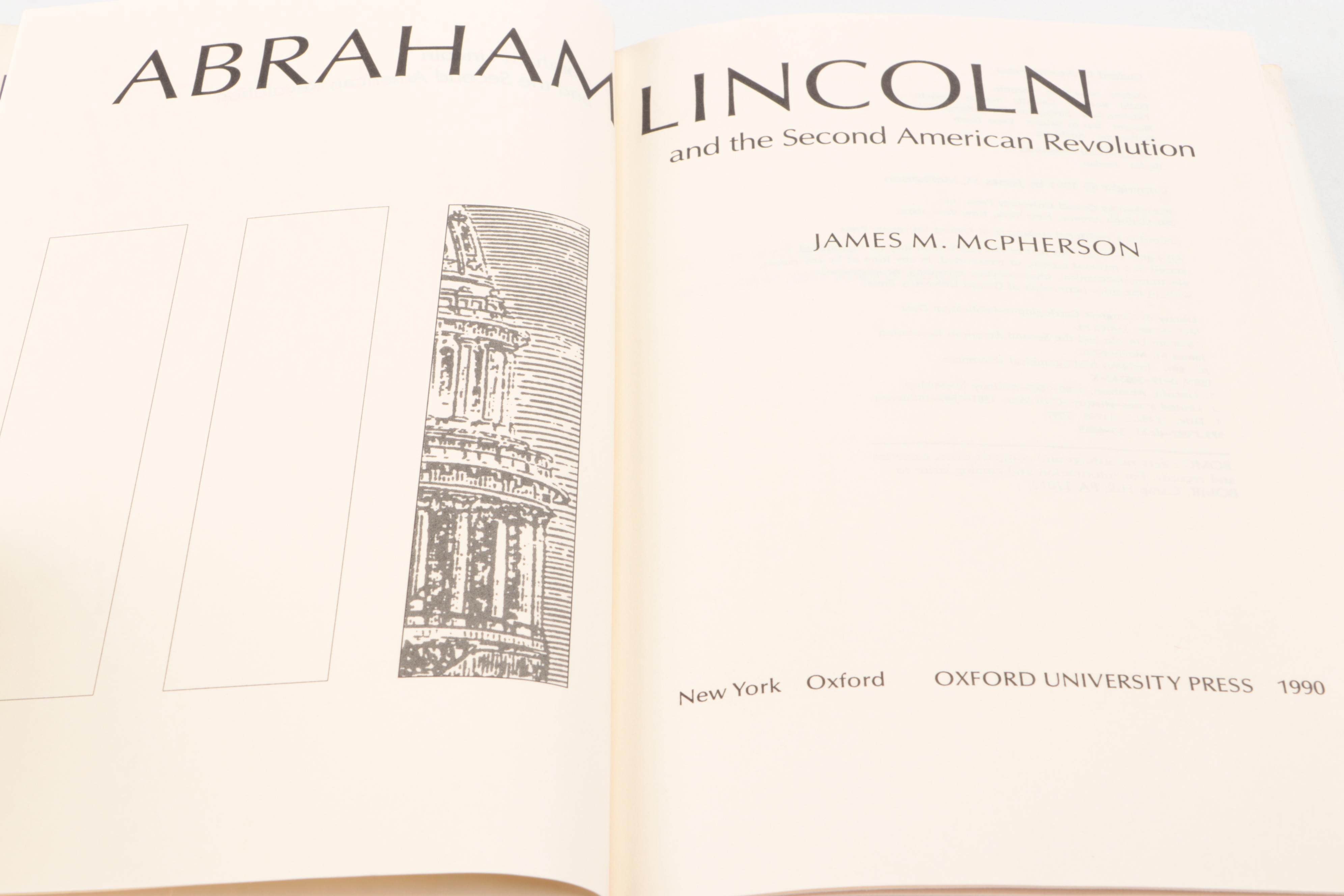 First Edition "Lincoln and the Baltimore Plot, 1861" and More Lincoln Books