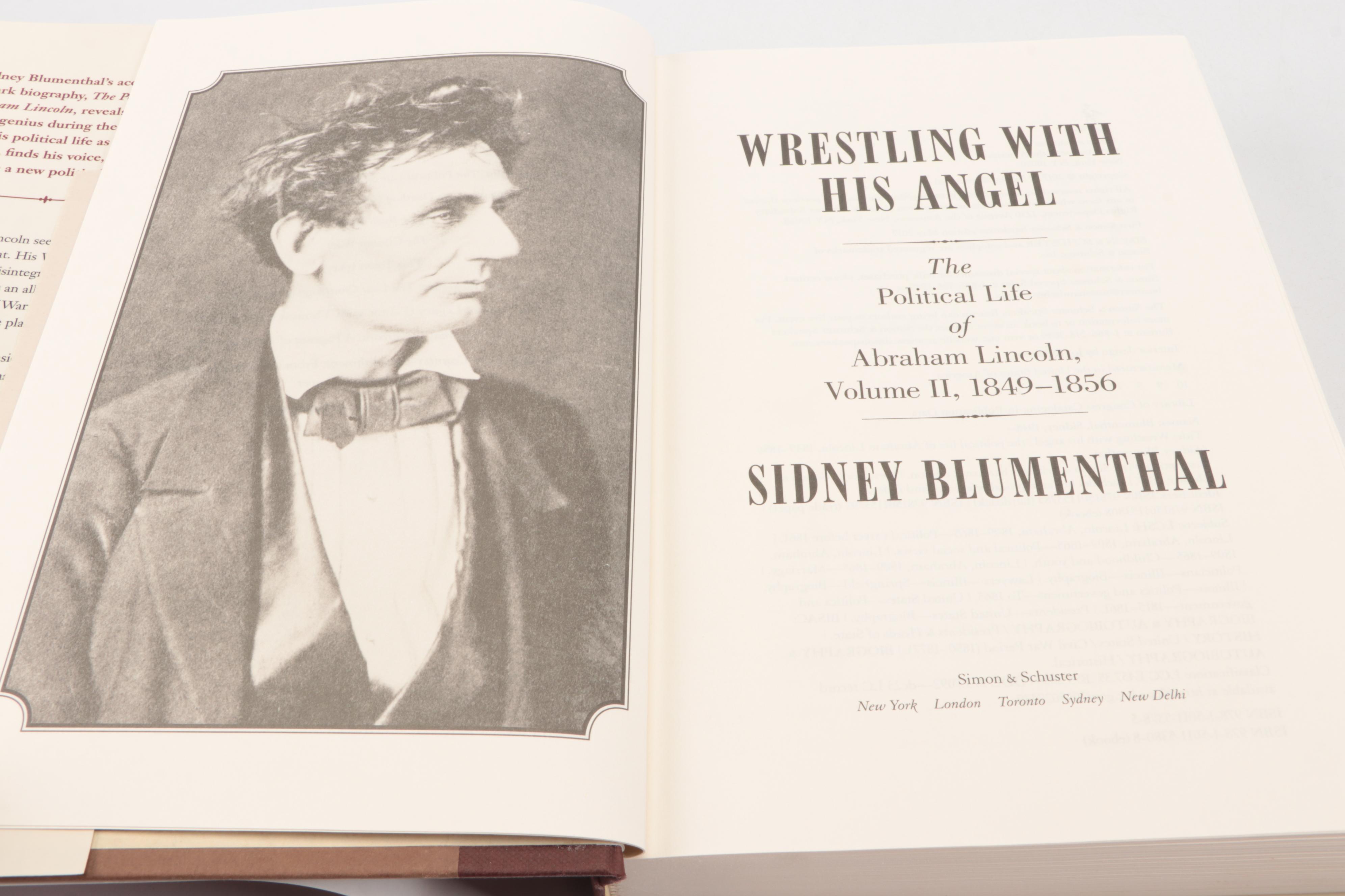 First Edition "Lincoln and the Baltimore Plot, 1861" and More Lincoln Books