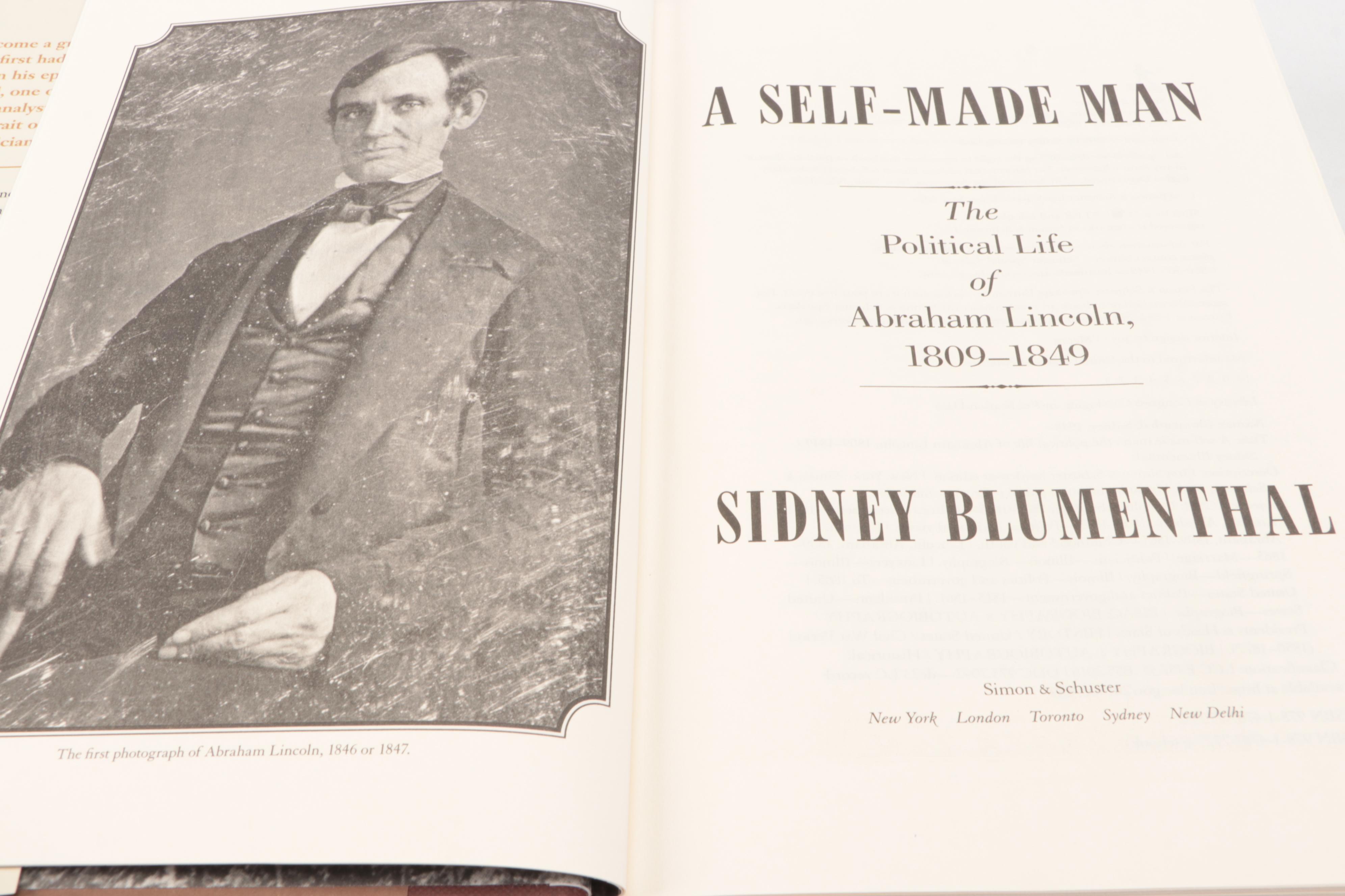 First Edition "Lincoln and the Baltimore Plot, 1861" and More Lincoln Books