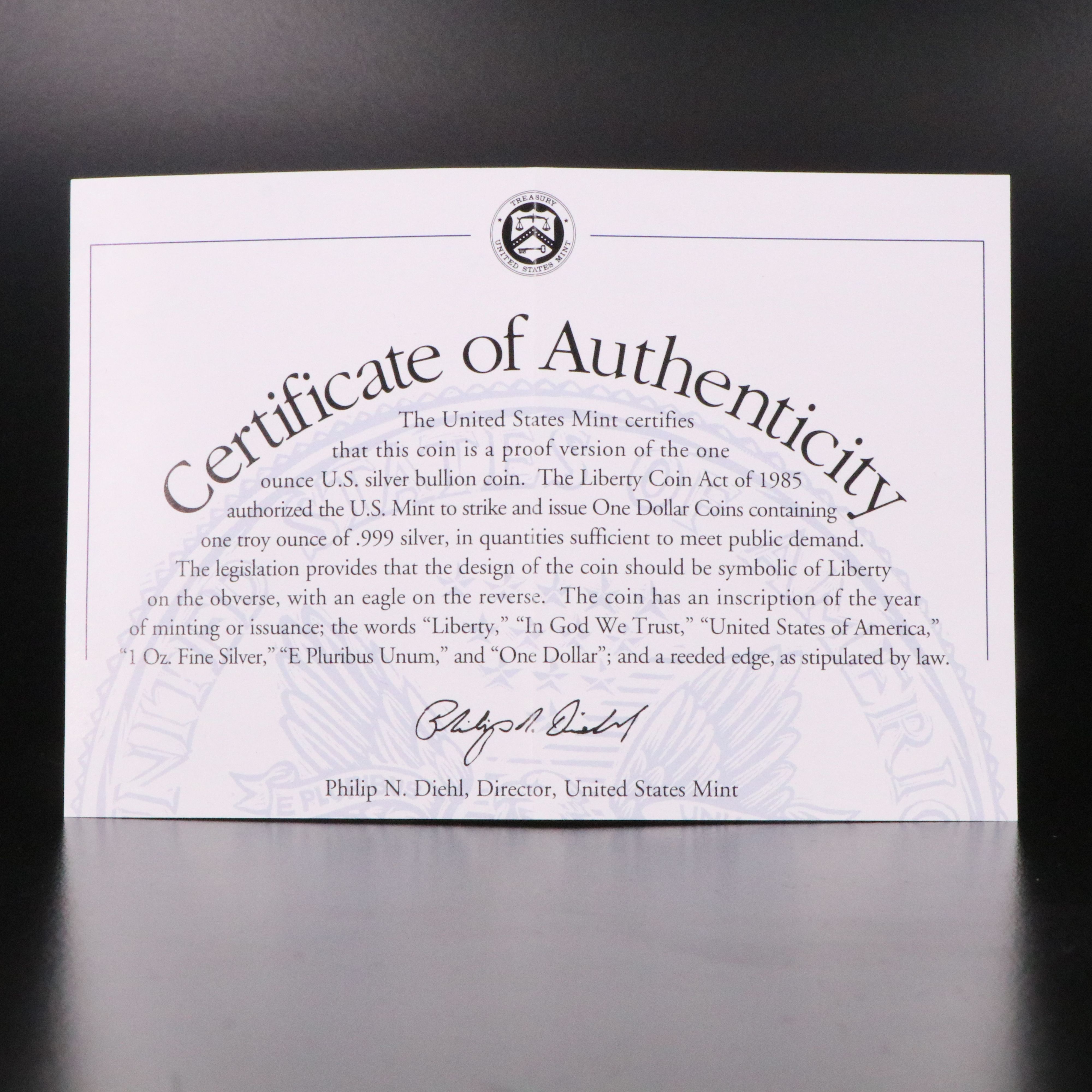 1994 $1 U.S. Silver Eagle Proof Coin