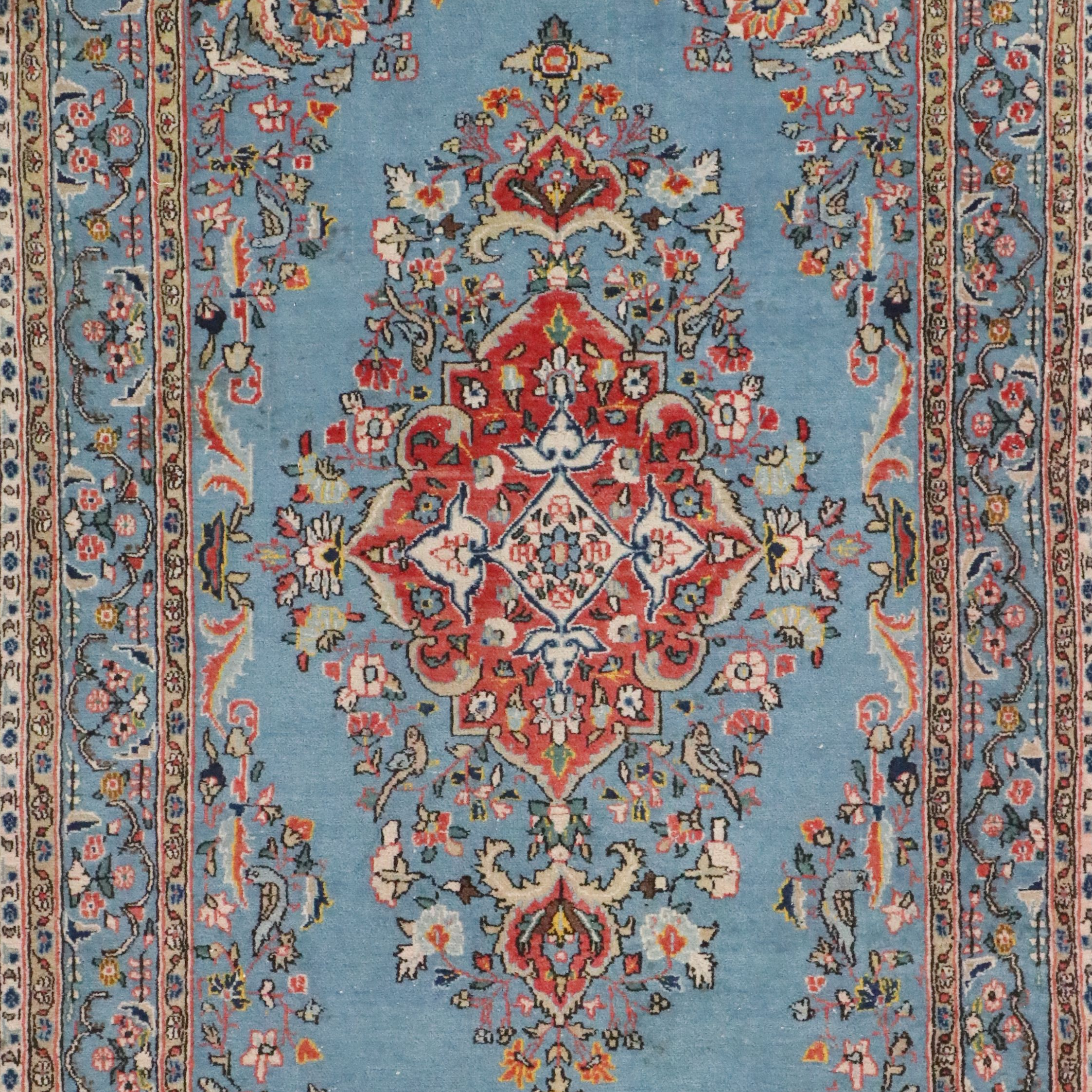 3'5 x 5'10 Hand-Knotted Persian Tabriz Area Rug