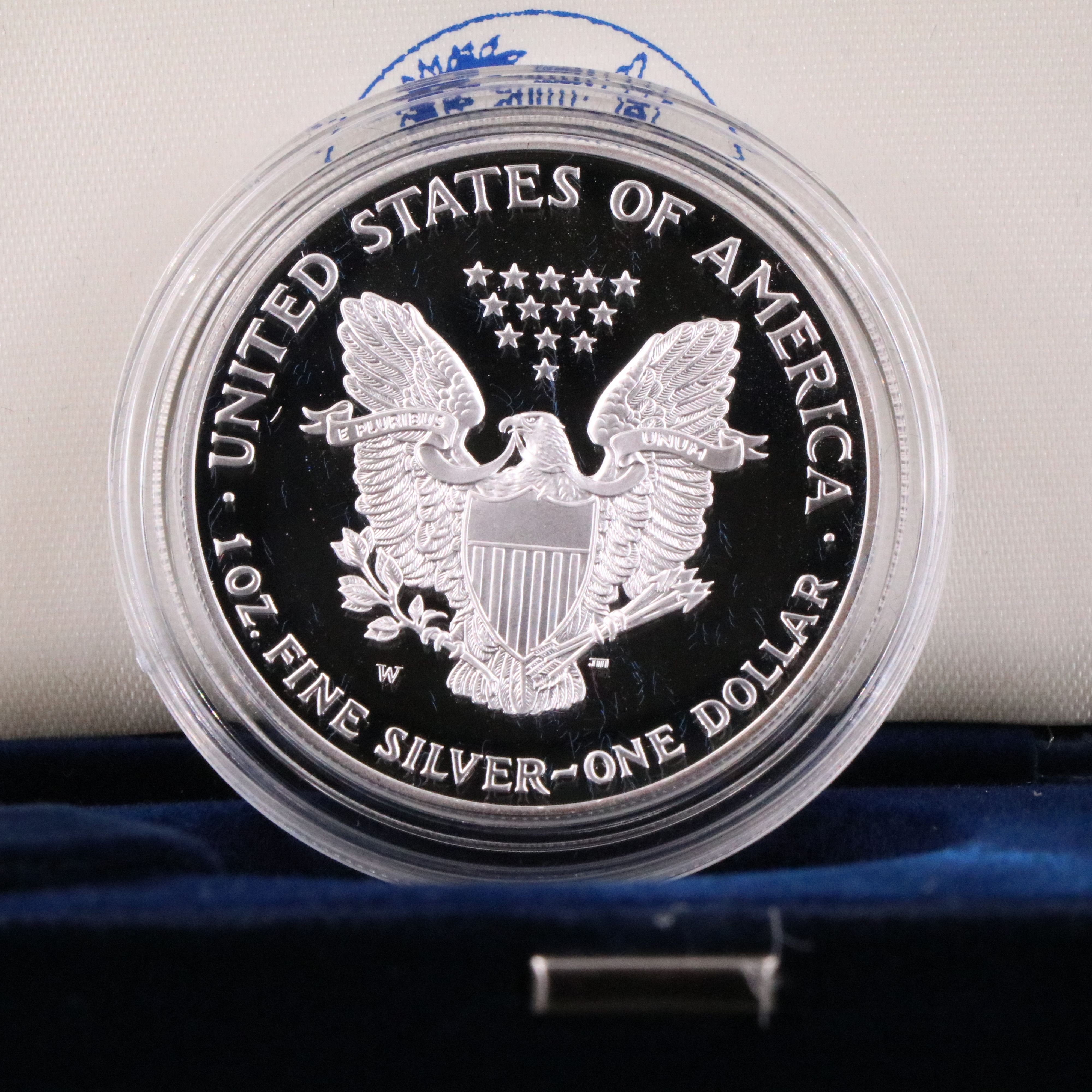 2001-W $1 U.S. Silver Eagle Proof Coin