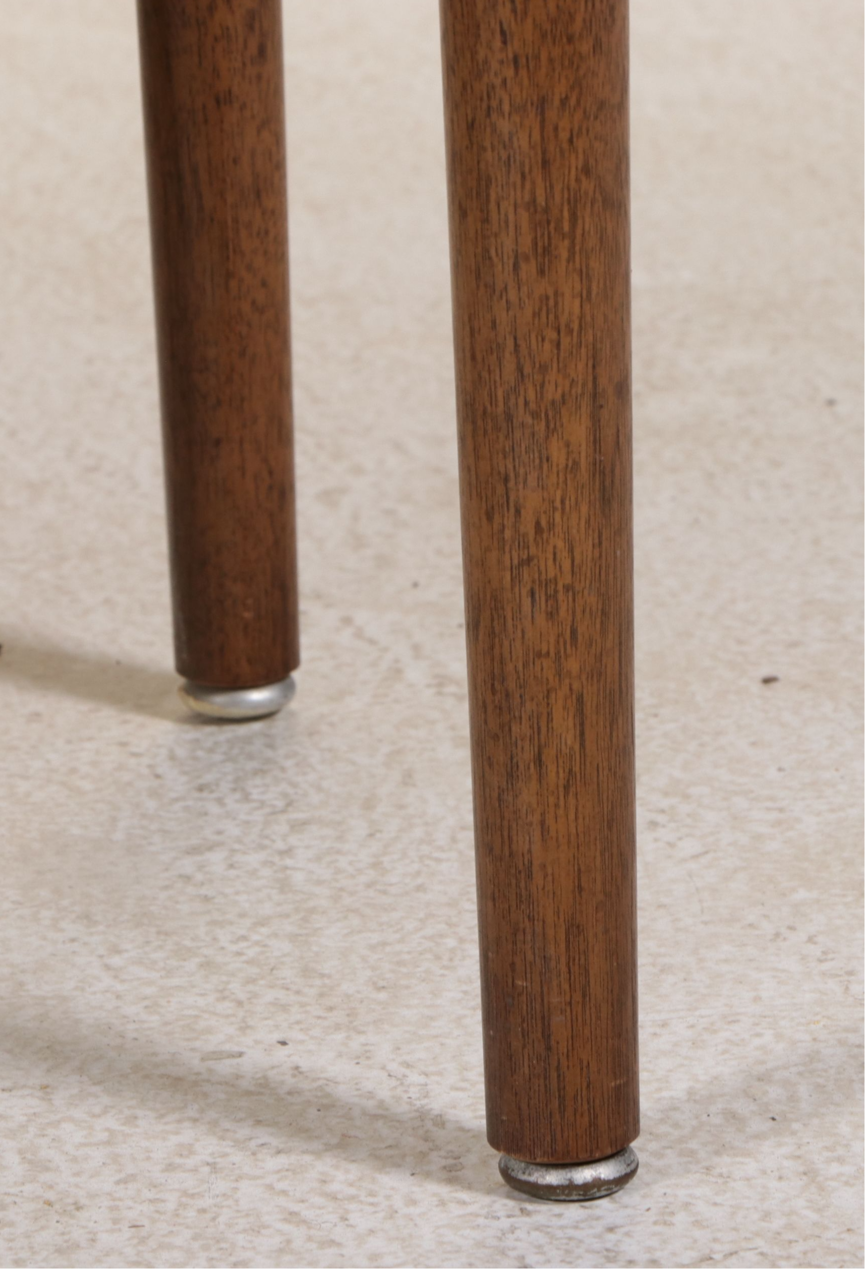 Mastercraft Mediterranean Style Walnut Burl & Parcel Gilt Nine-Piece Dining Set