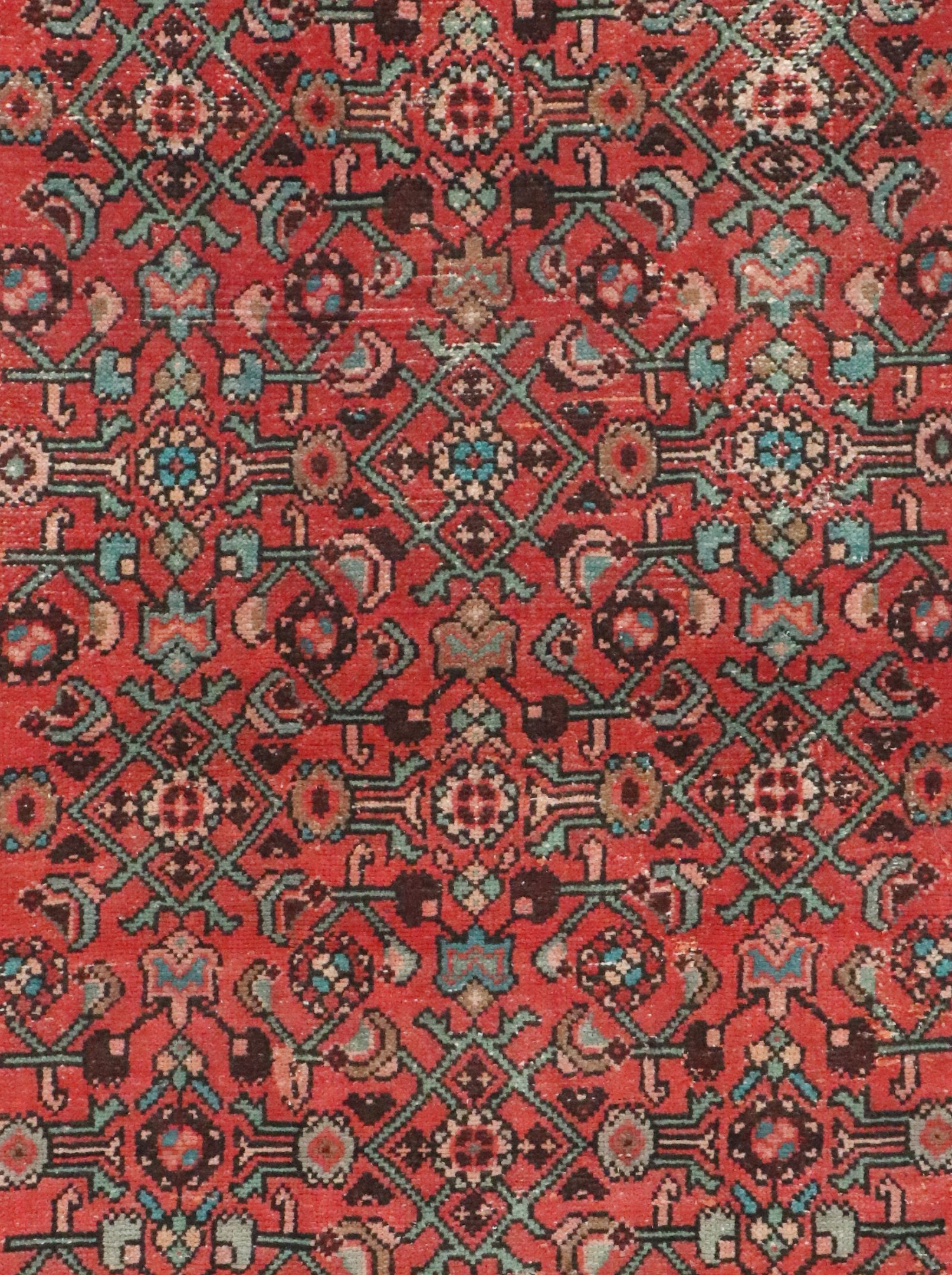 2'6 x 8'10 Hand-Knotted Persian Veramin Carpet Runner
