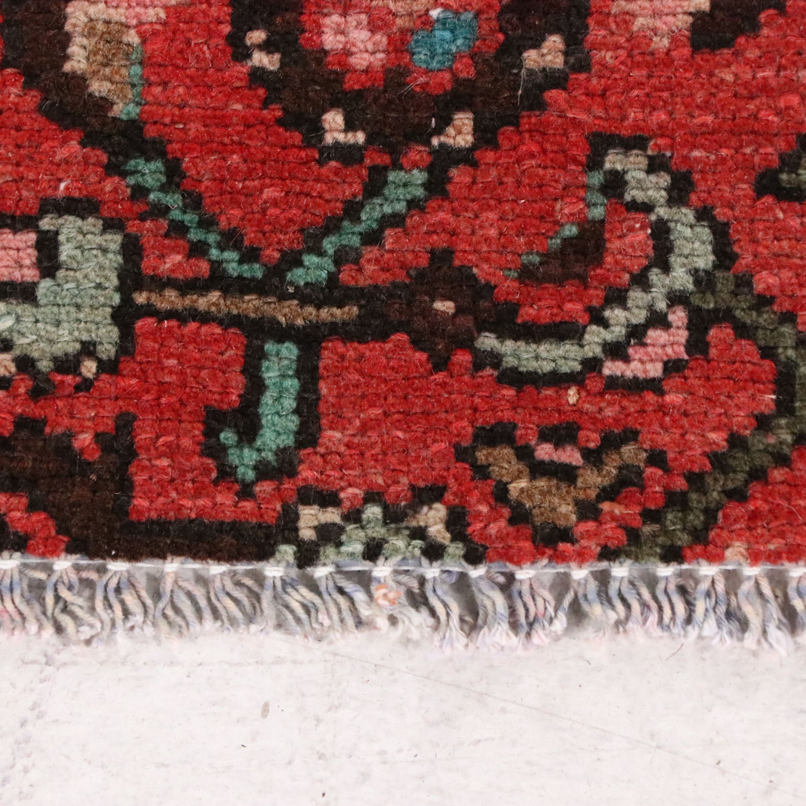 2'6 x 8'10 Hand-Knotted Persian Veramin Carpet Runner