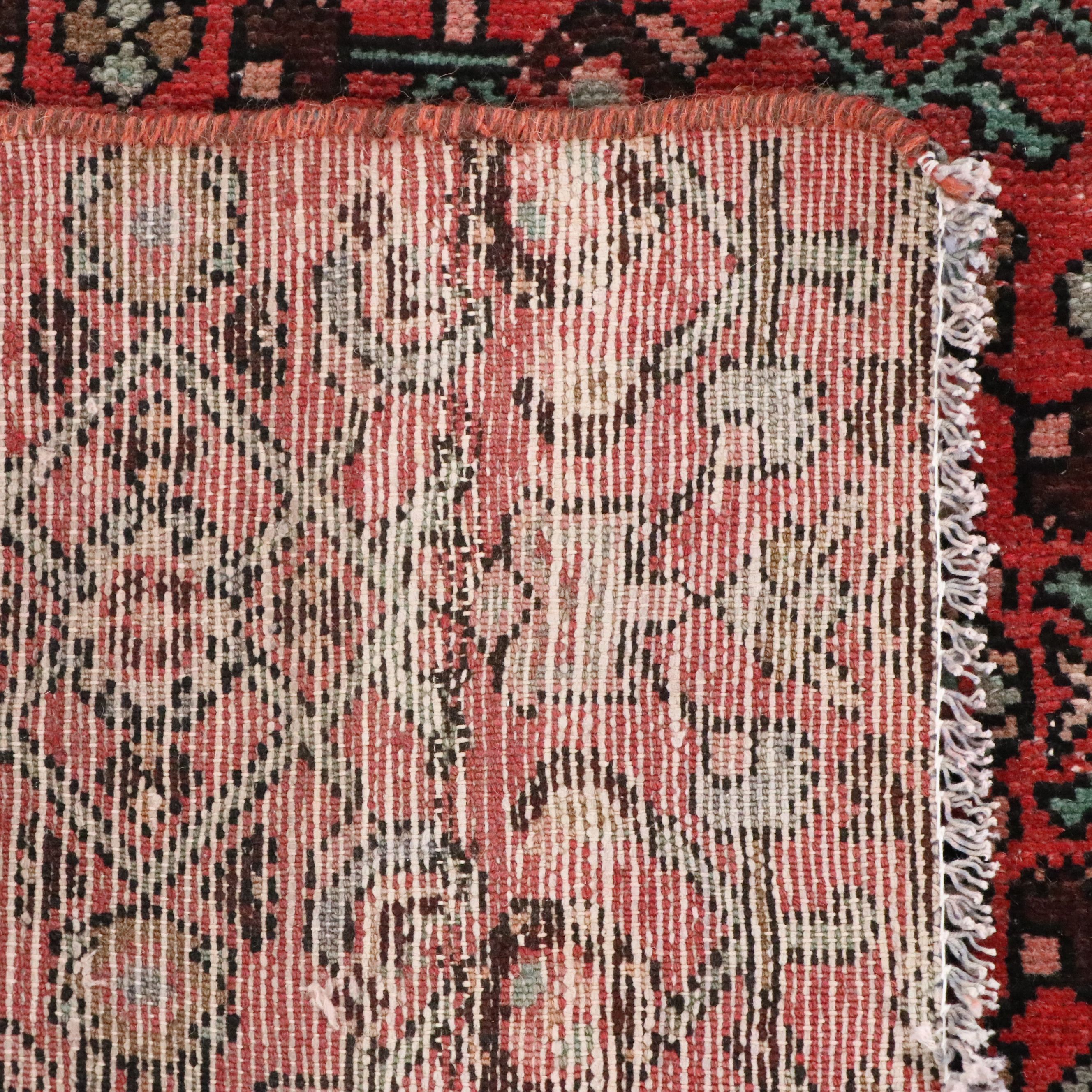 2'6 x 8'10 Hand-Knotted Persian Veramin Carpet Runner
