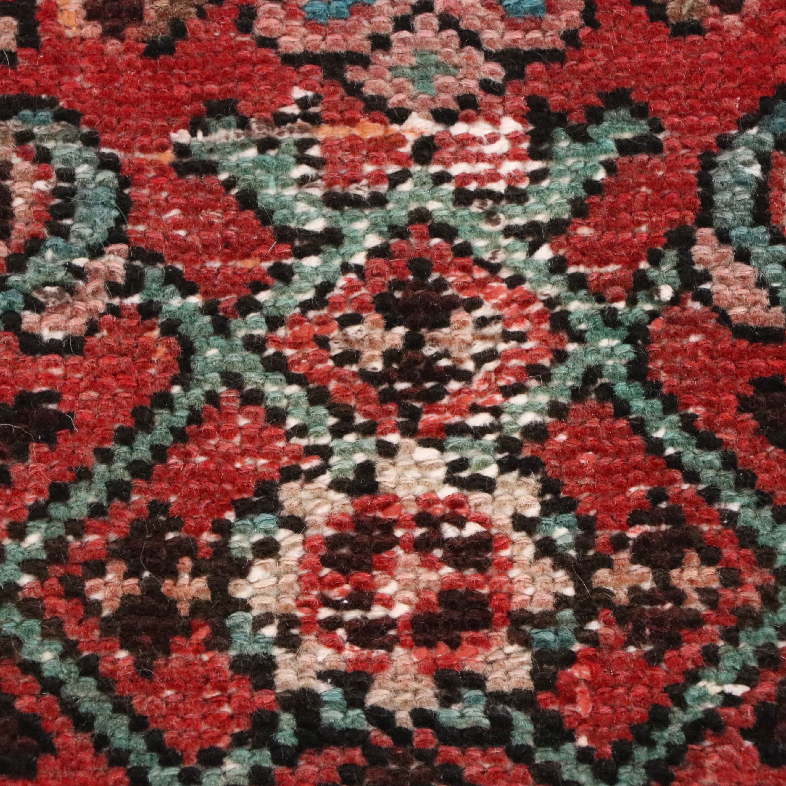 2'6 x 8'10 Hand-Knotted Persian Veramin Carpet Runner