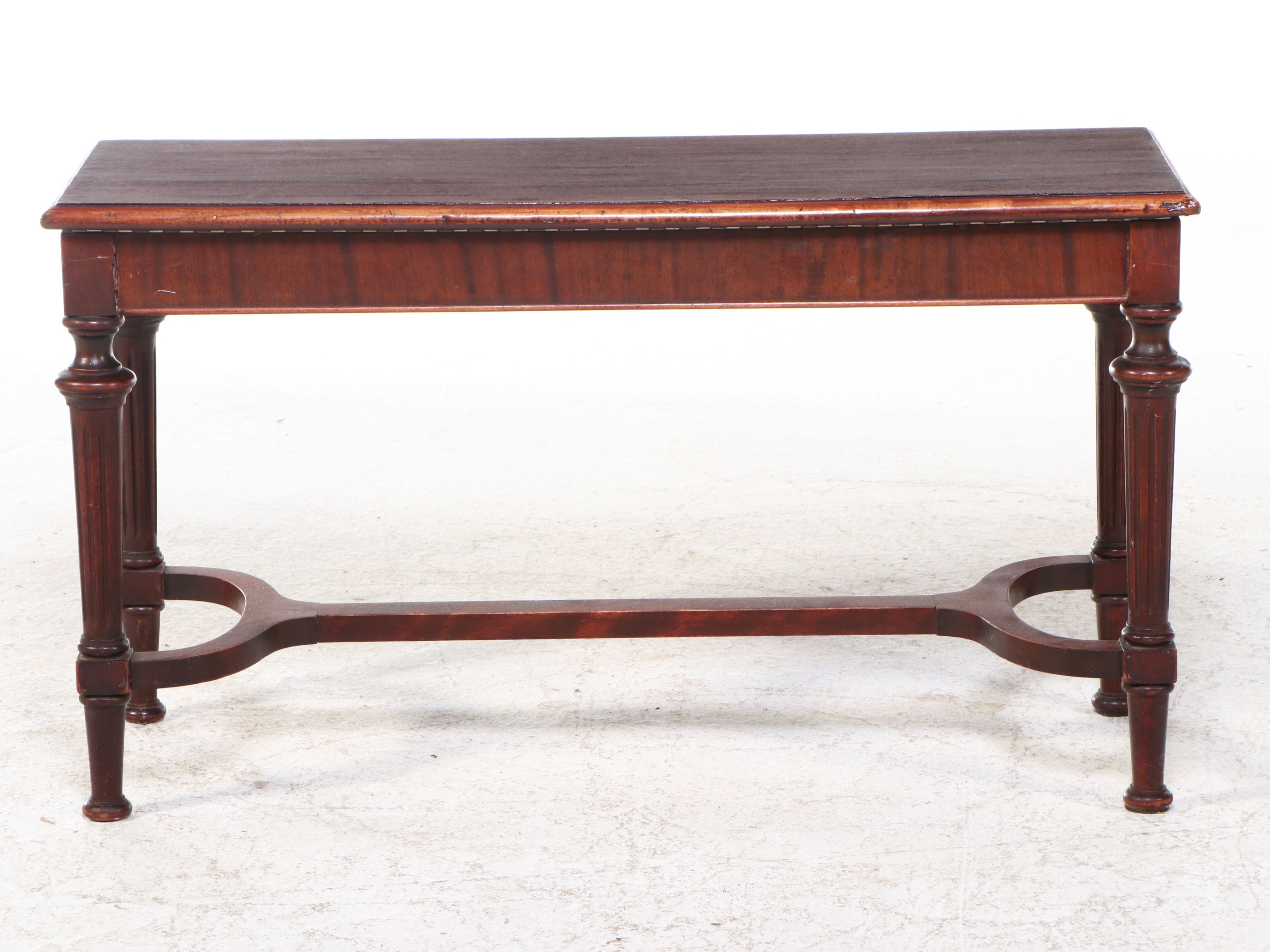 Mahogany Piano Bench