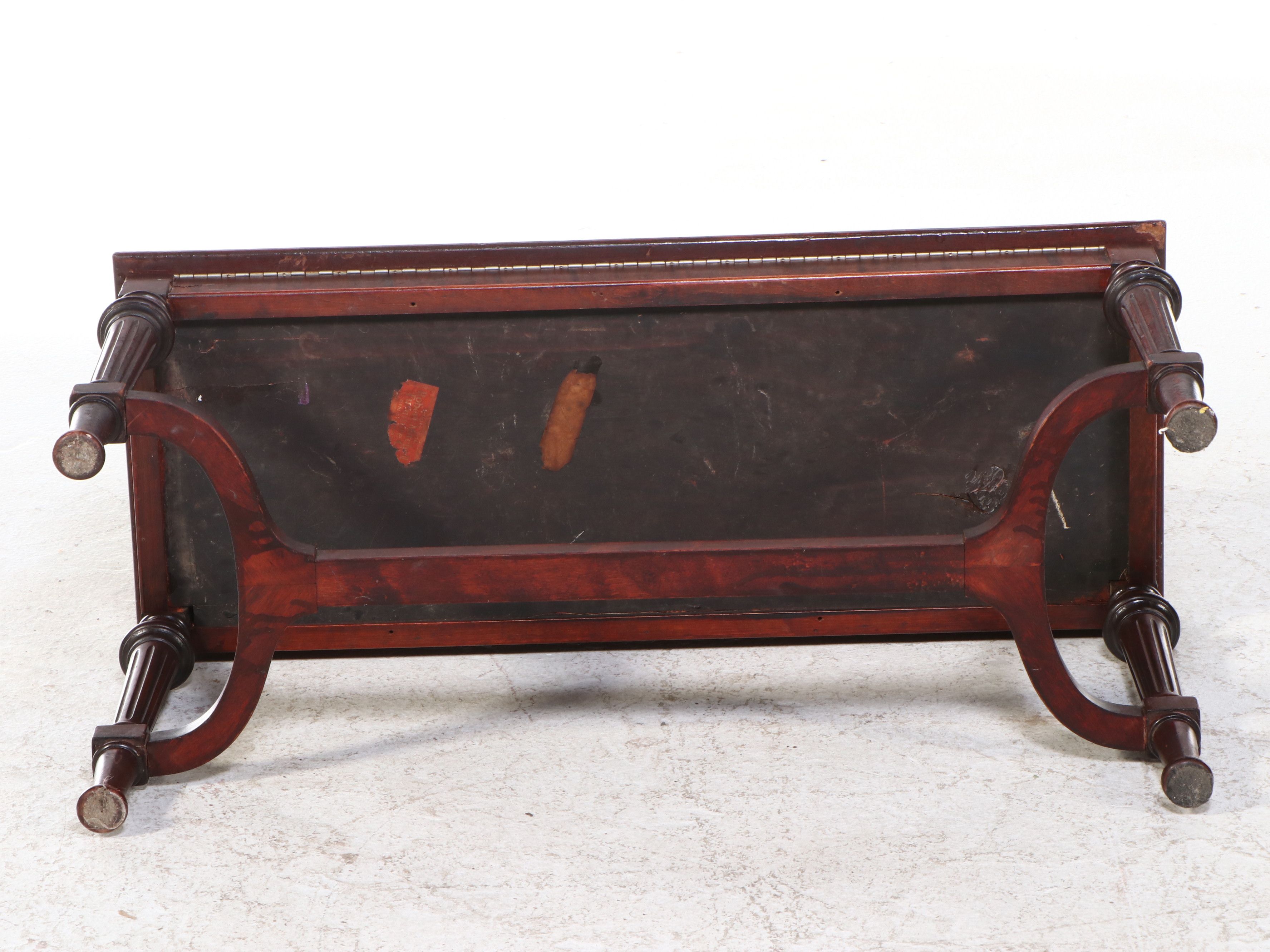 Mahogany Piano Bench