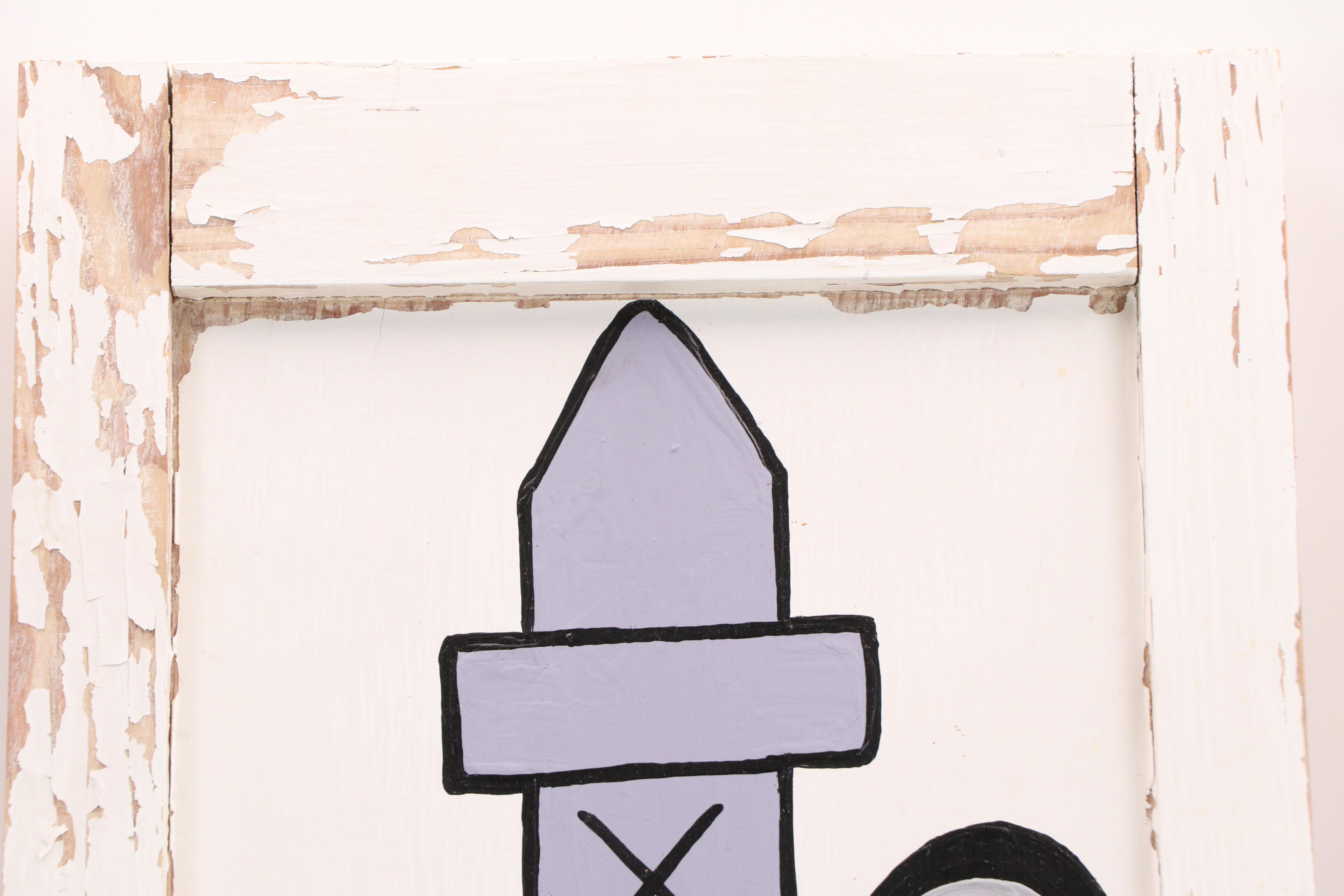 Tony Dotson Folk Art Sculpture "Show Off," 2019