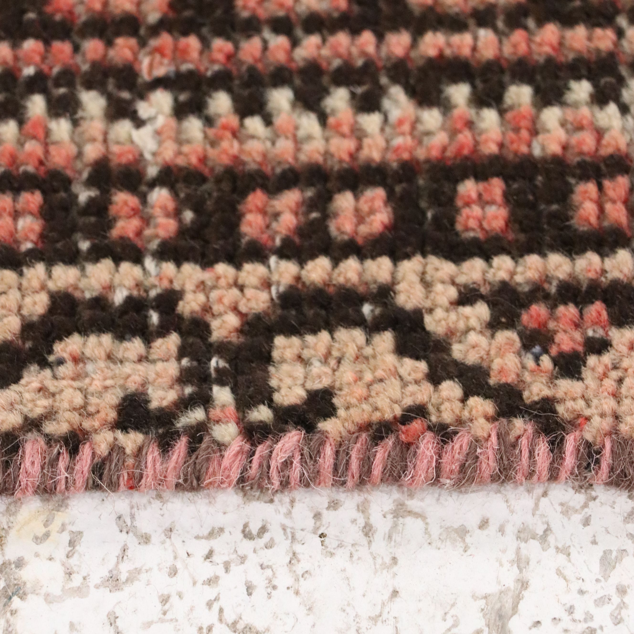 3'9 x 6'1 Hand-Knotted Pakistani Bokhara Area Rug