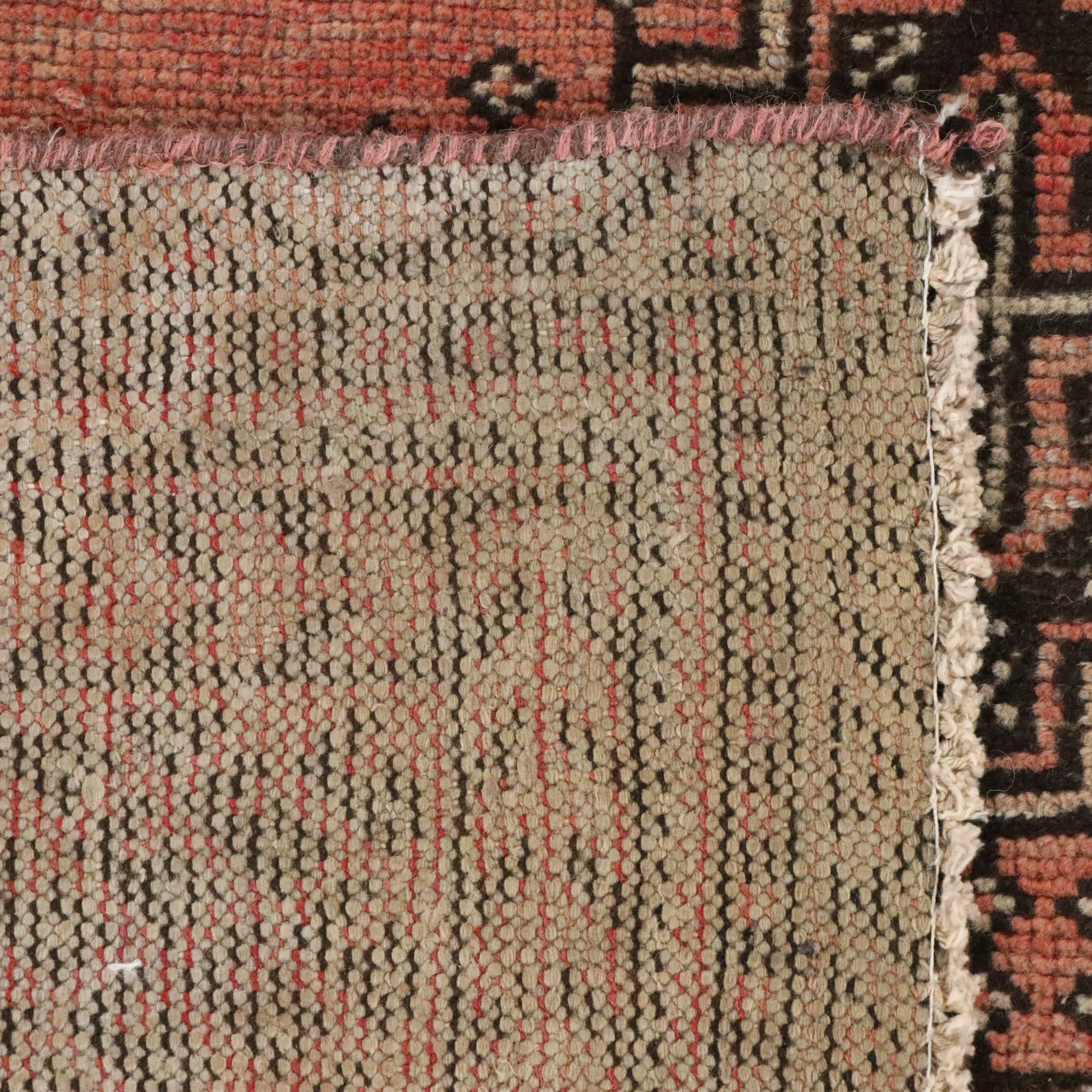 3'9 x 6'1 Hand-Knotted Pakistani Bokhara Area Rug