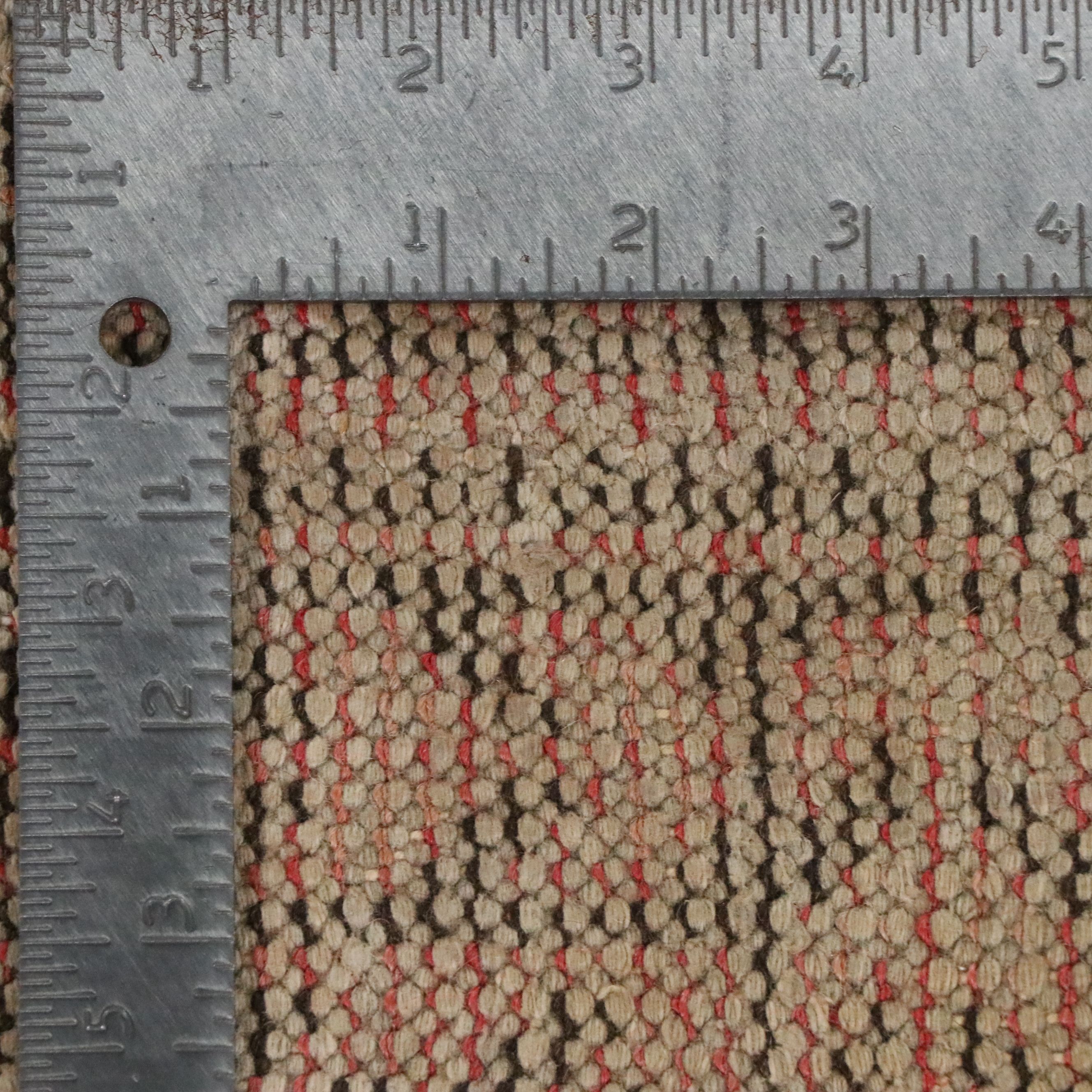 3'9 x 6'1 Hand-Knotted Pakistani Bokhara Area Rug