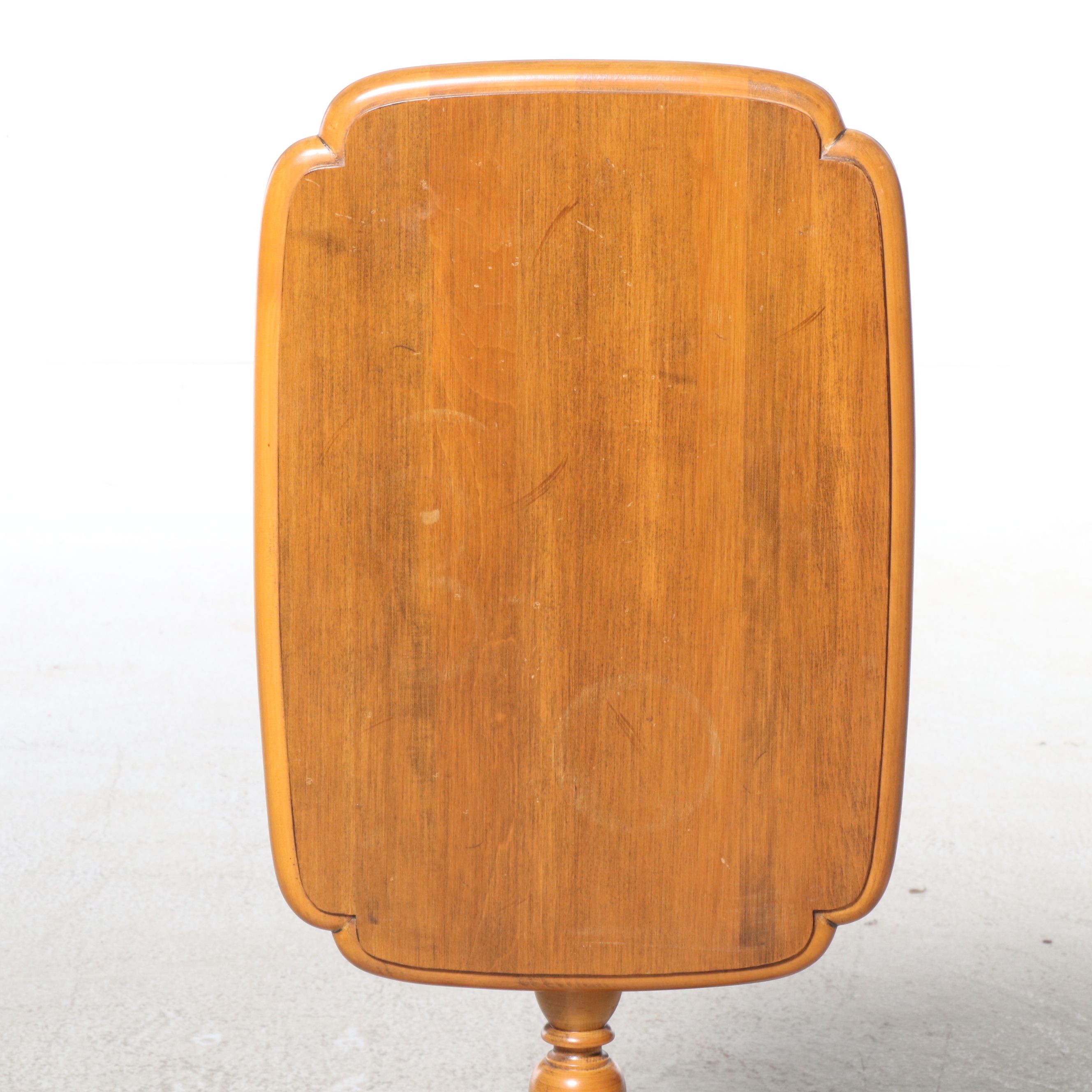 Regency Style Fruitwood Tilt-Top Table, 20th Century