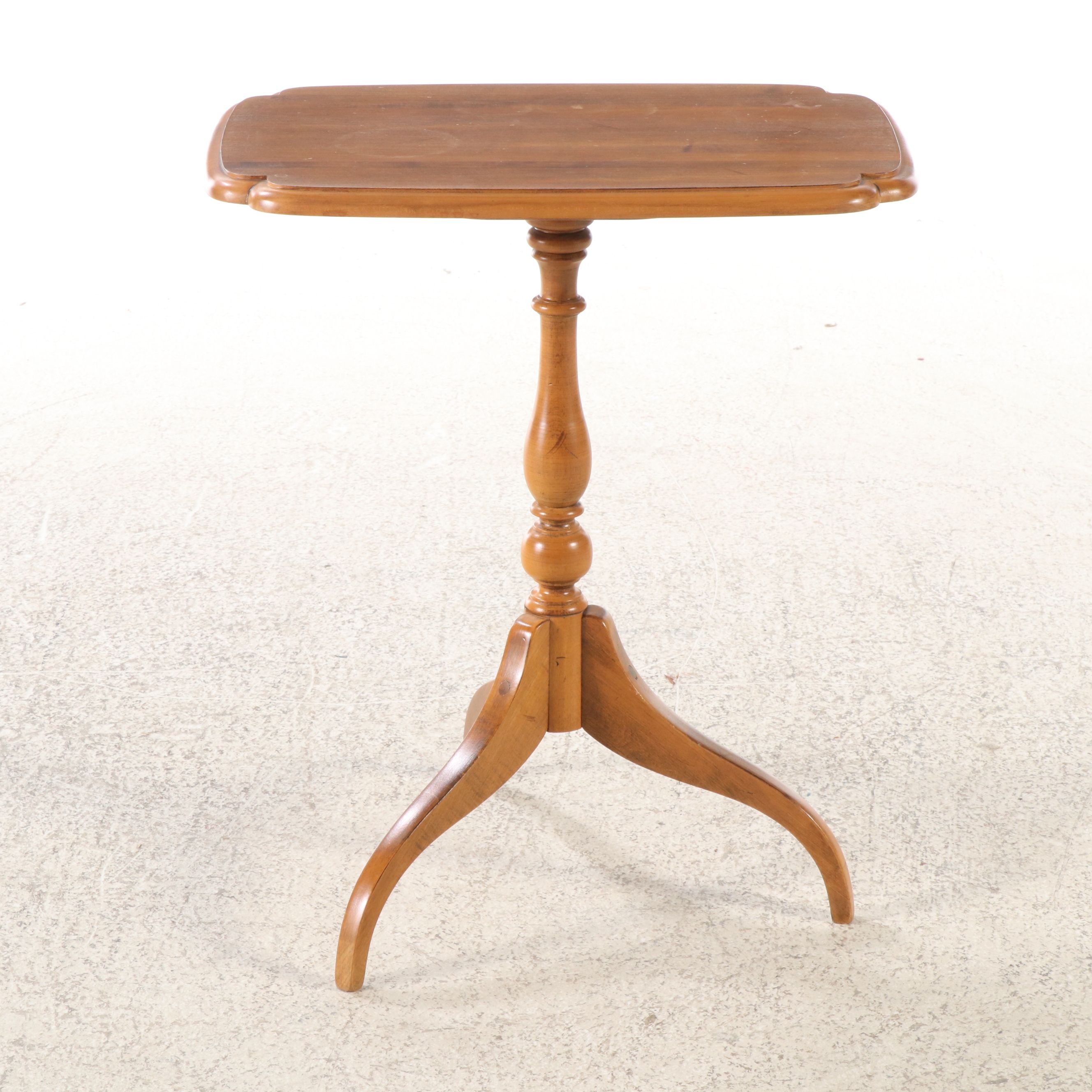 Regency Style Fruitwood Tilt-Top Table, 20th Century