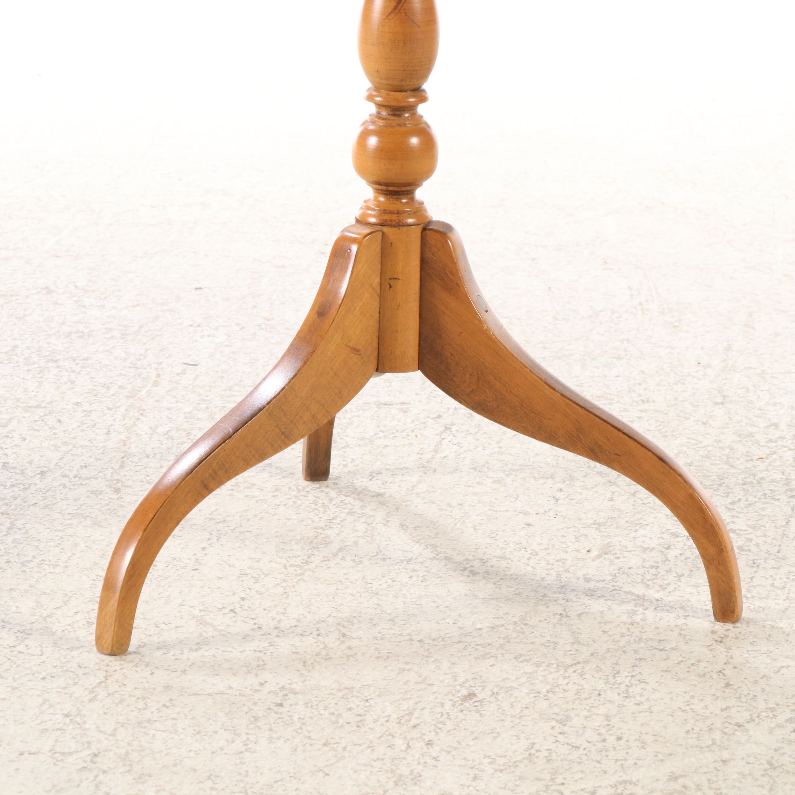 Regency Style Fruitwood Tilt-Top Table, 20th Century