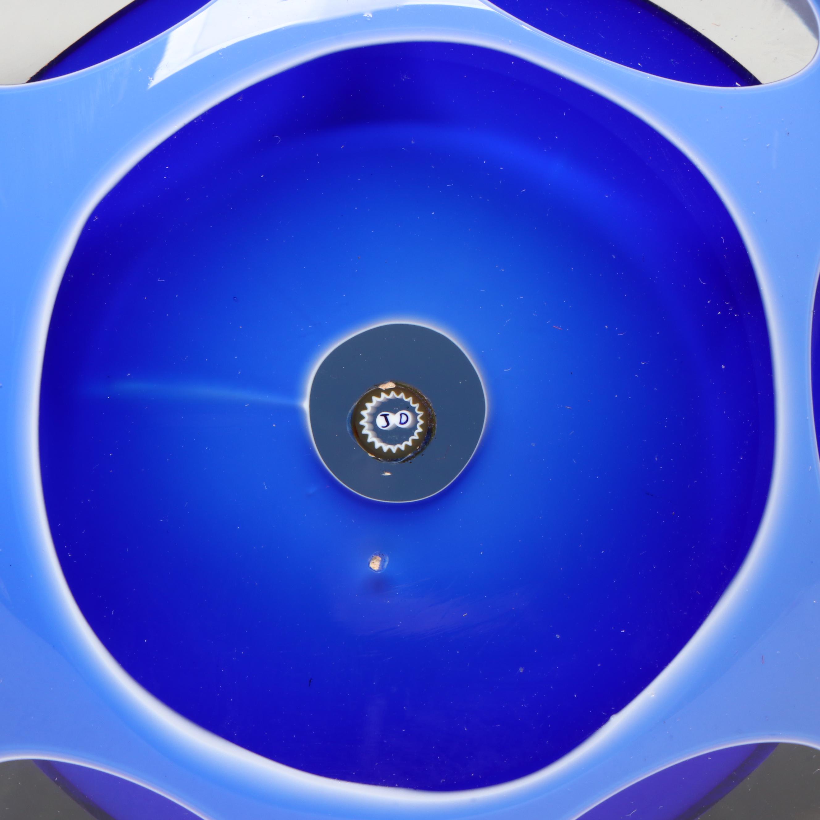 John Deacons for Perthshire Animals and Millefiori Art Glass Paperweight