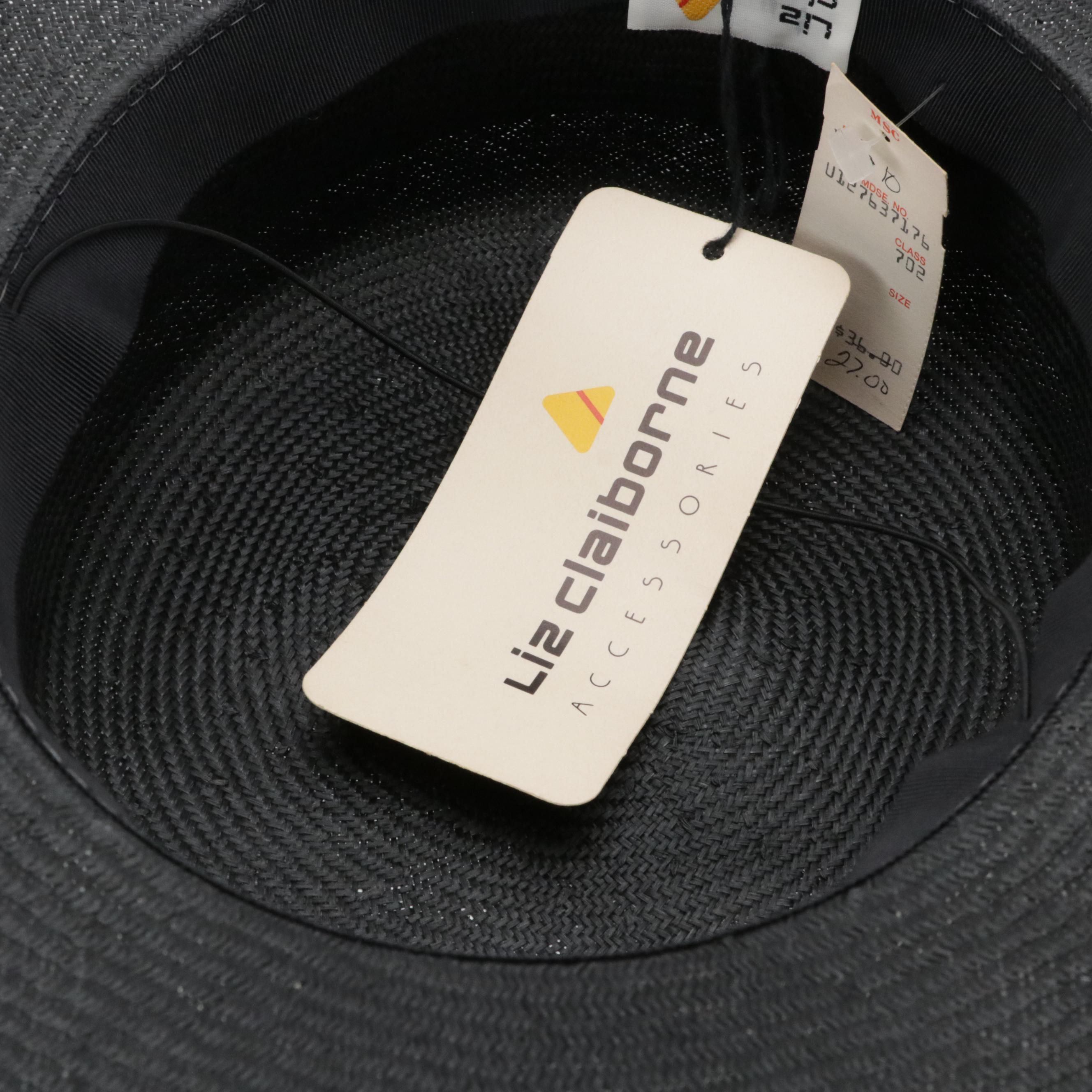 Lacoste and Vineyard Vines Baseball Caps, Liz Claiborne Straw Sun Hat