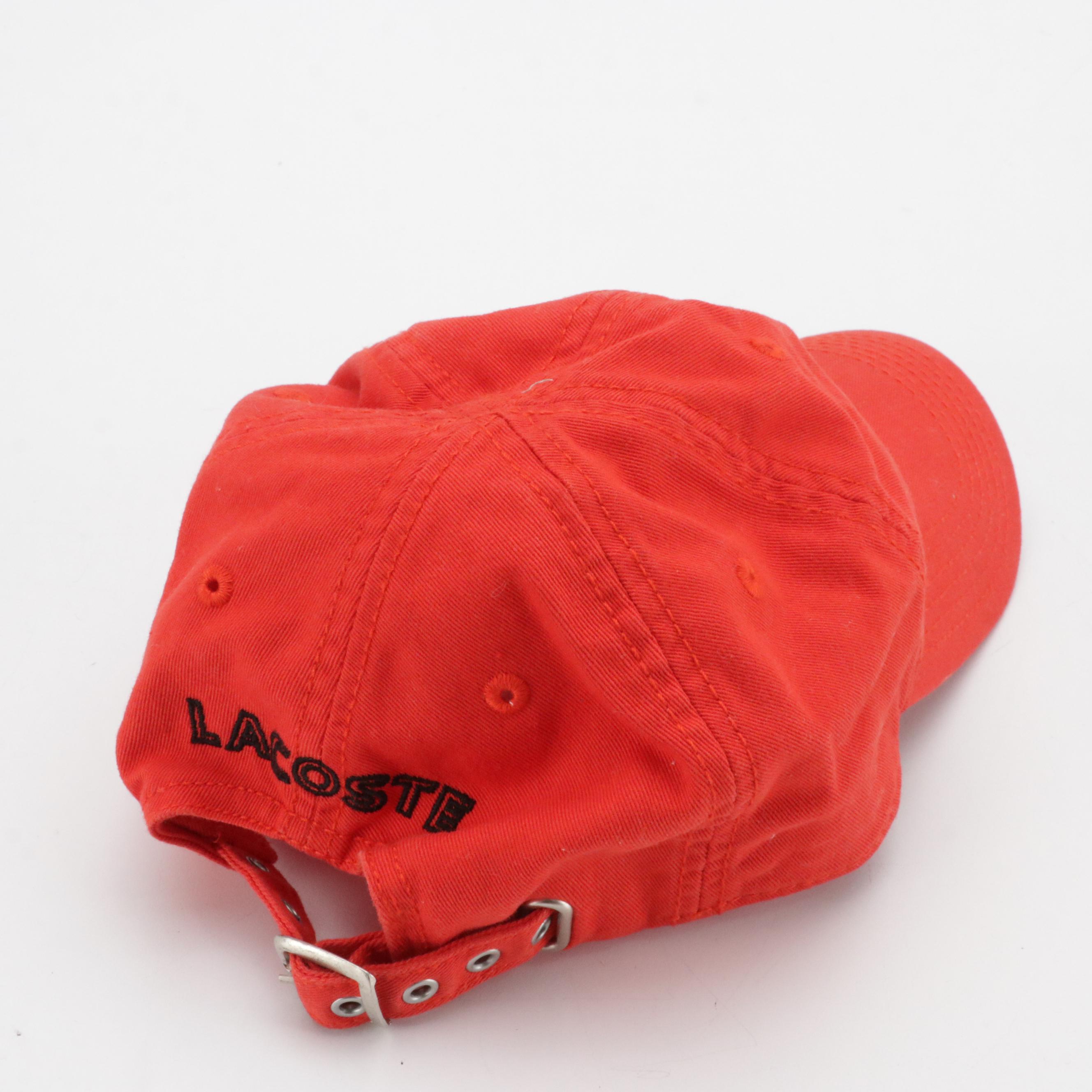 Lacoste and Vineyard Vines Baseball Caps, Liz Claiborne Straw Sun Hat