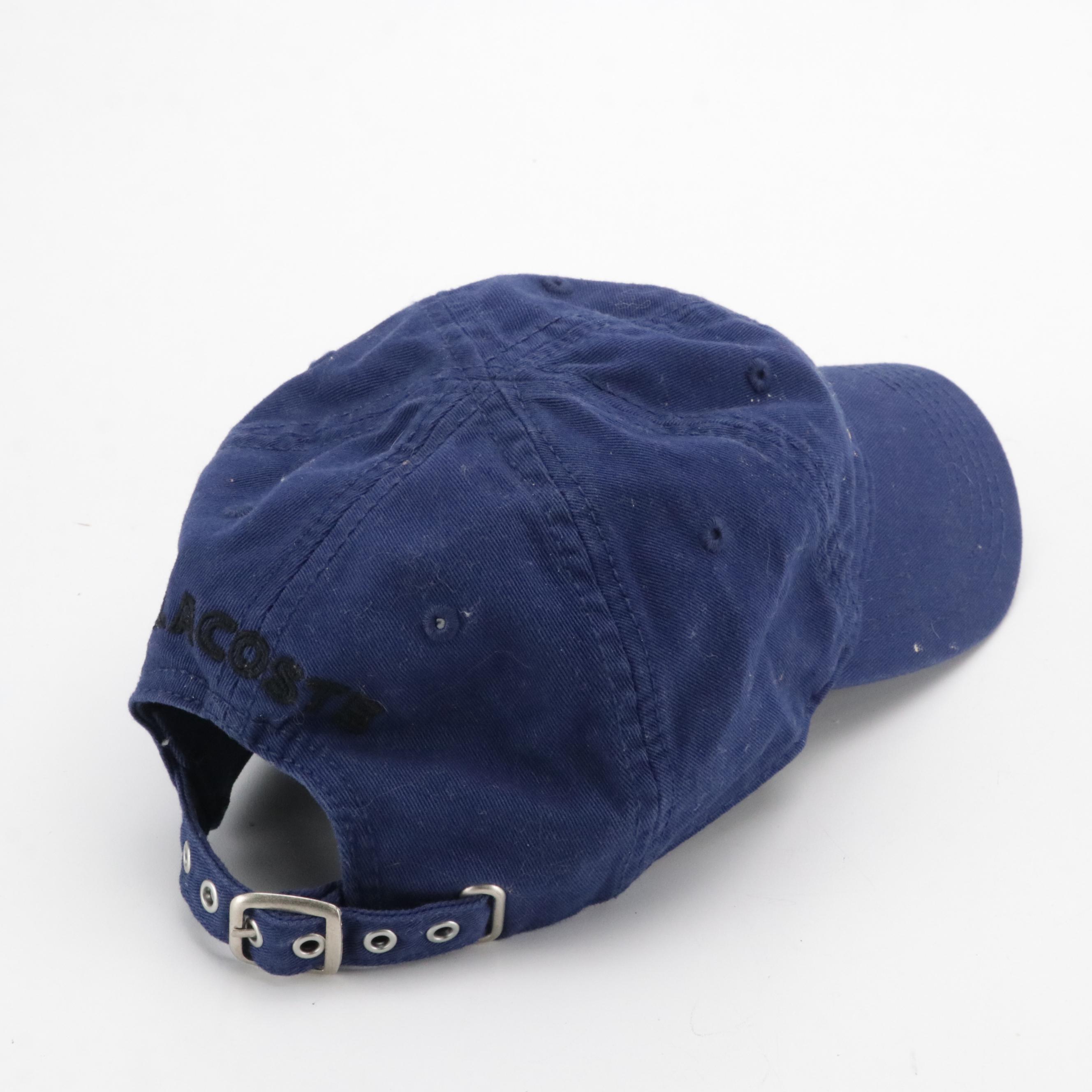 Lacoste and Vineyard Vines Baseball Caps, Liz Claiborne Straw Sun Hat
