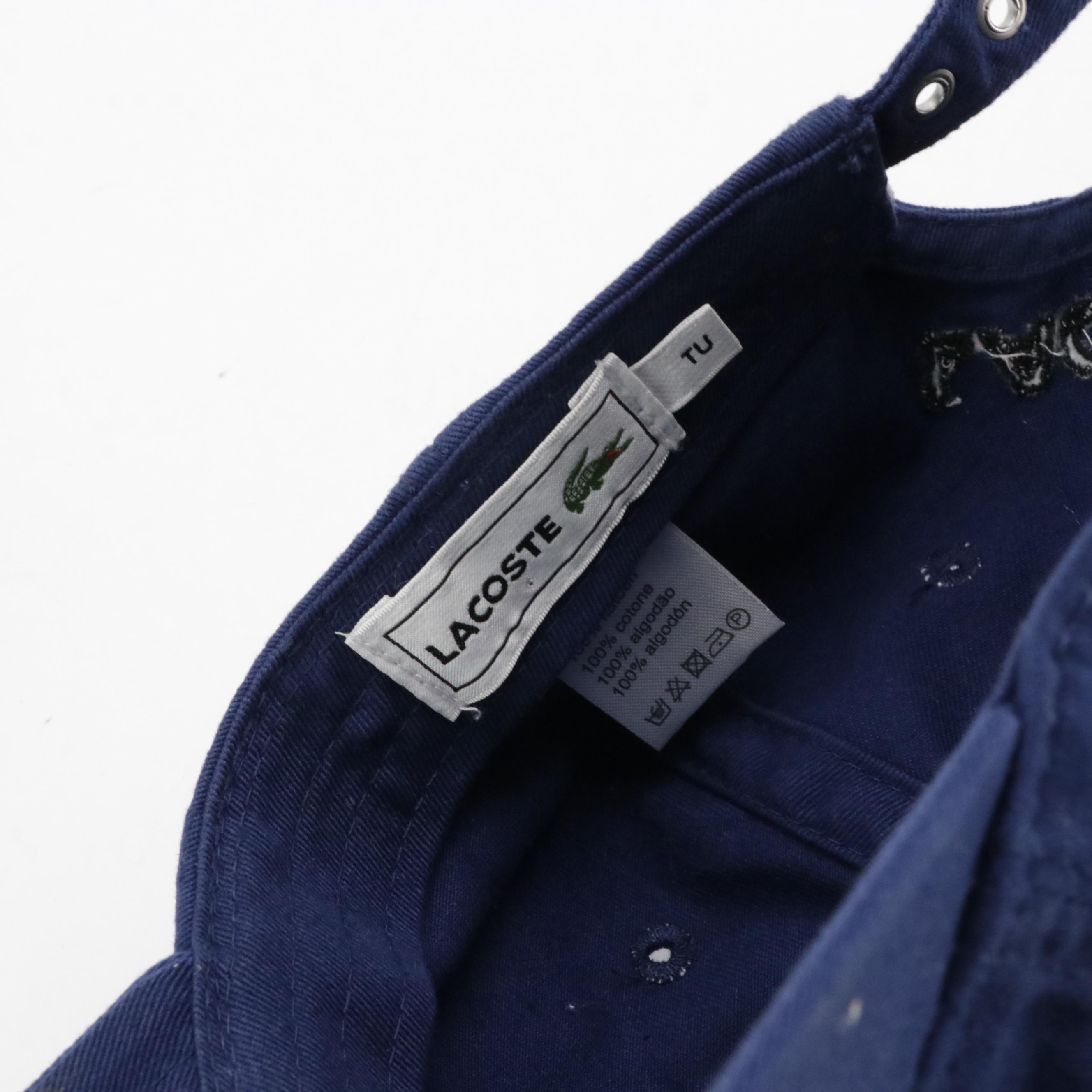 Lacoste and Vineyard Vines Baseball Caps, Liz Claiborne Straw Sun Hat