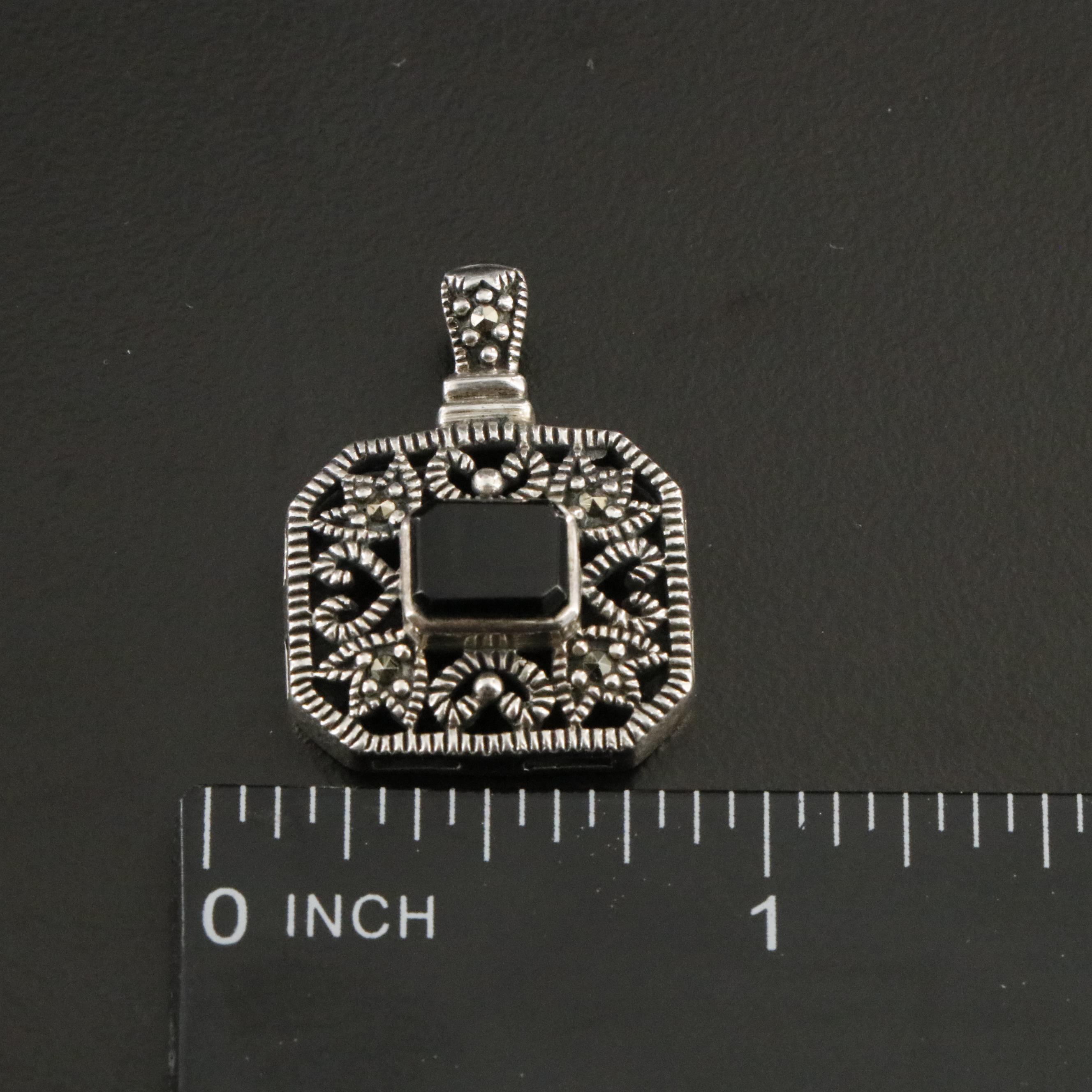 Sterling Jewelry Collection Including Chalcedony, Rhodonite and Garnet