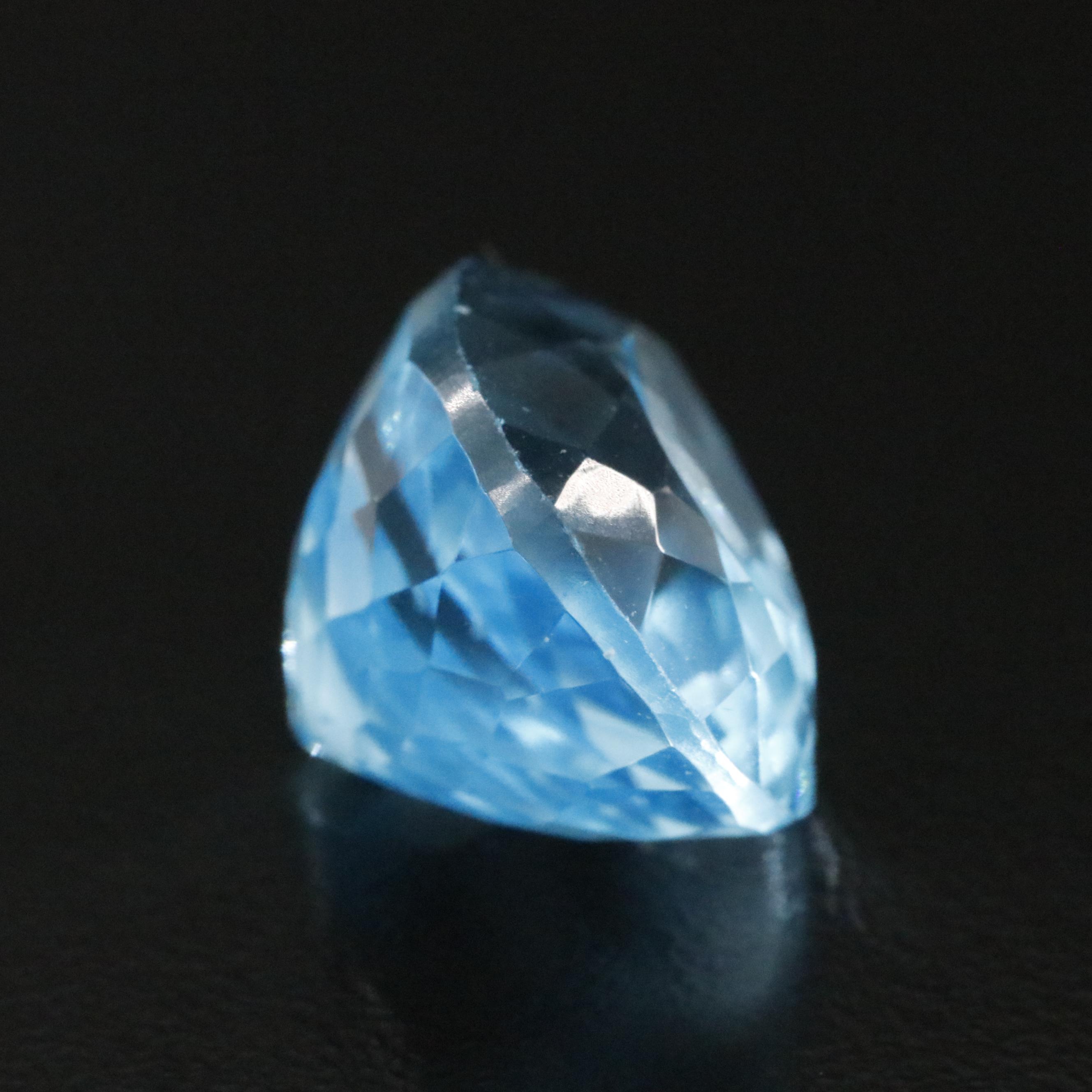 Loose 19.29 CT Blue Topaz