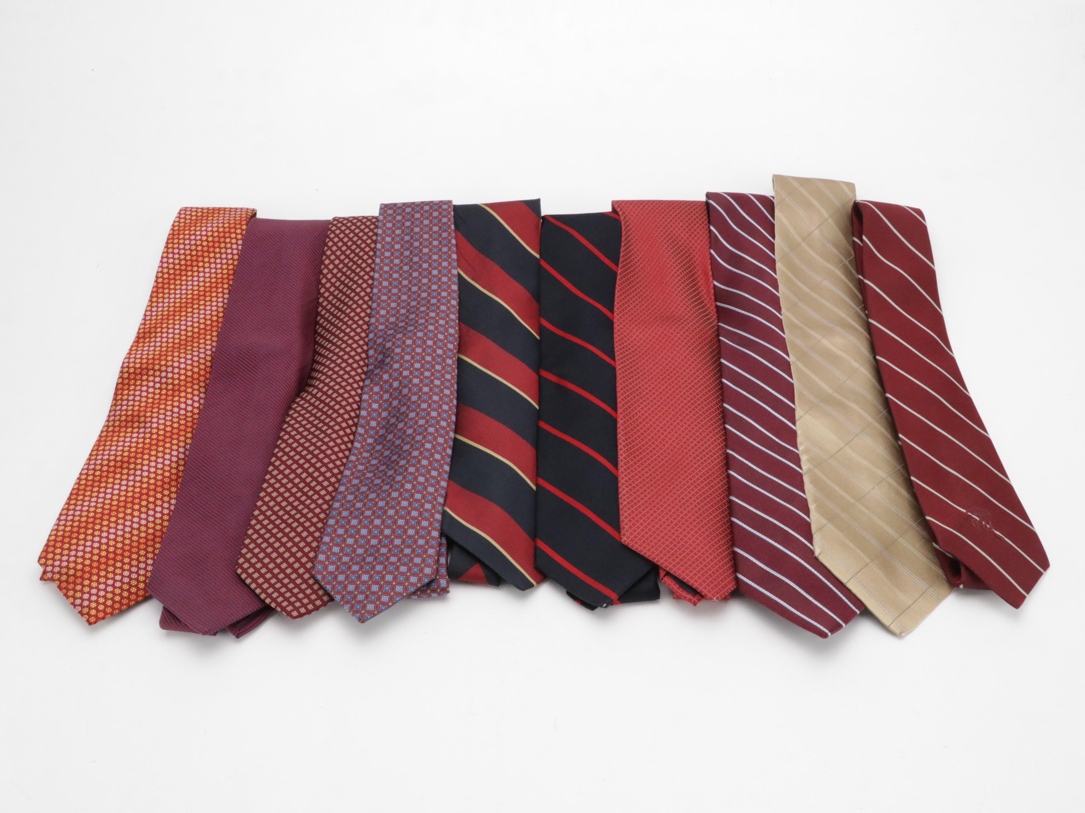 Tommy Hilfiger, Brooks Brothers, Land's End, and More Patterned Silk Neckties