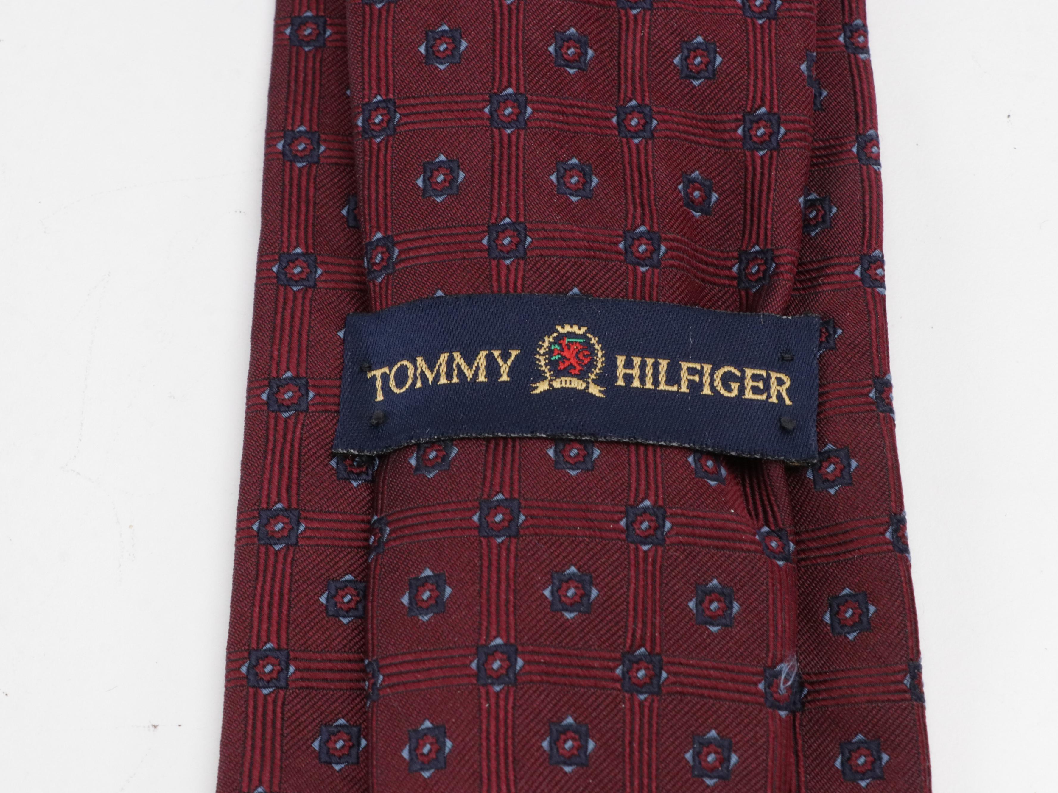 Tommy Hilfiger, Brooks Brothers, Land's End, and More Patterned Silk Neckties