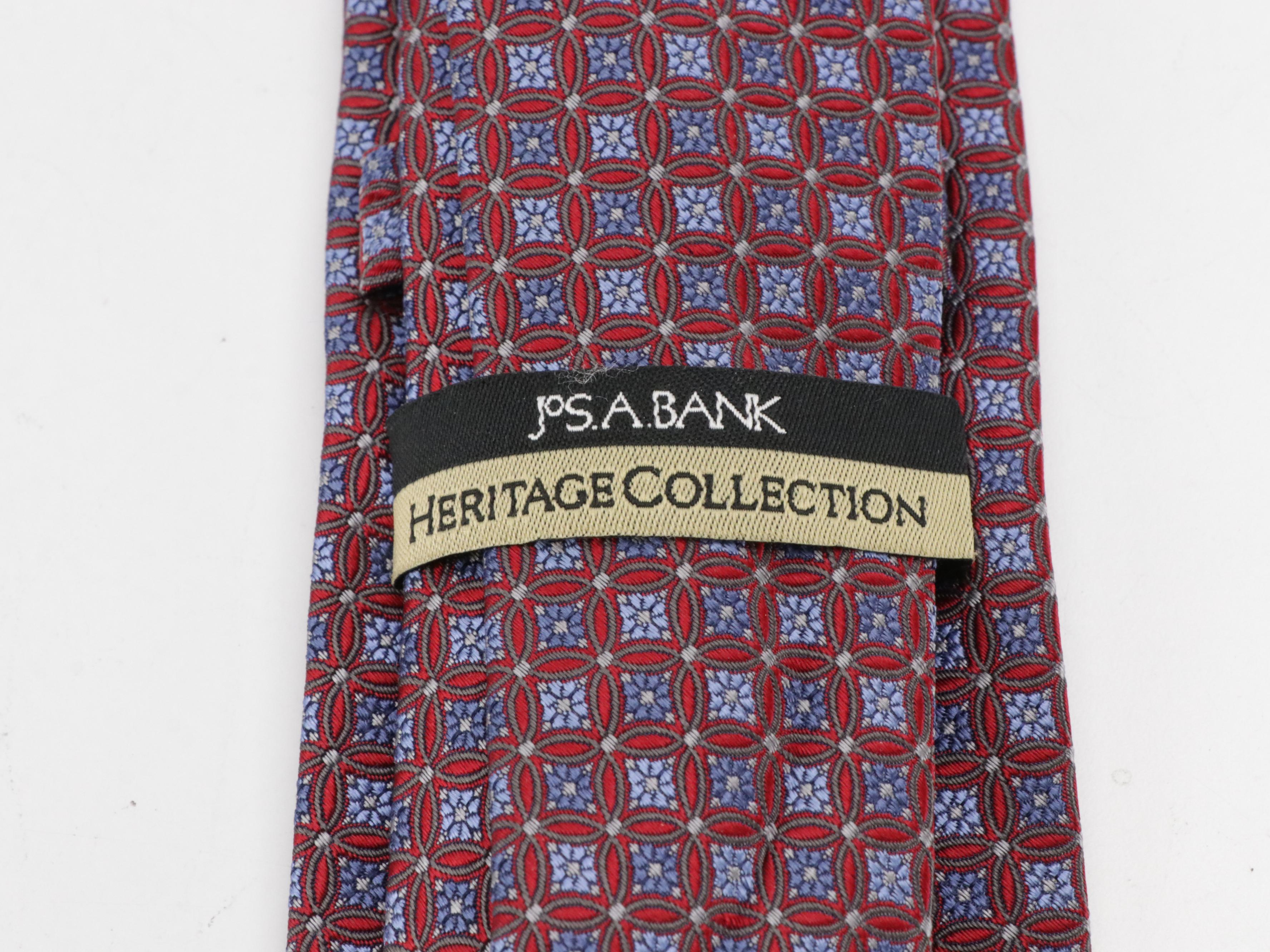 Tommy Hilfiger, Brooks Brothers, Land's End, and More Patterned Silk Neckties