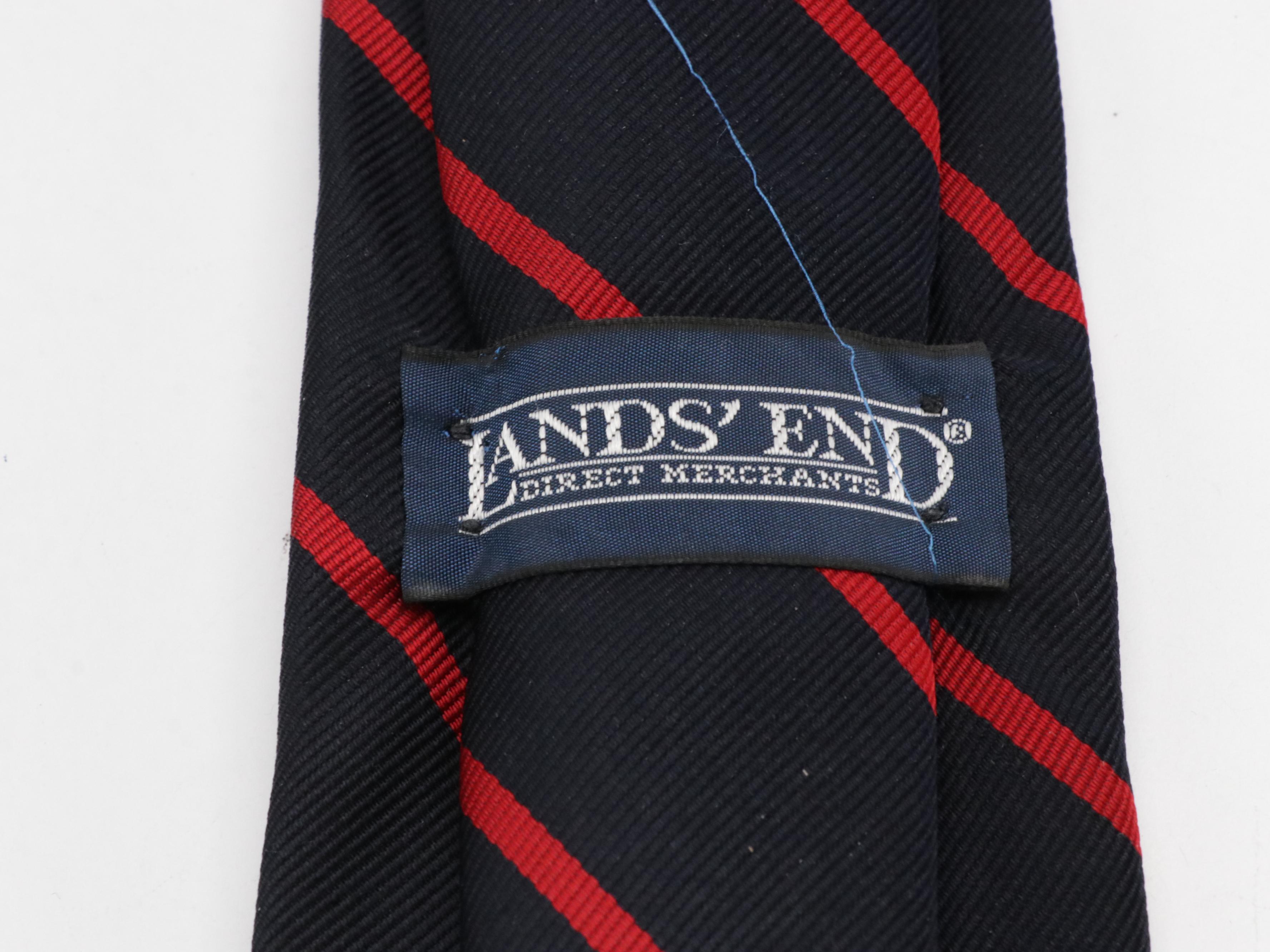 Tommy Hilfiger, Brooks Brothers, Land's End, and More Patterned Silk Neckties