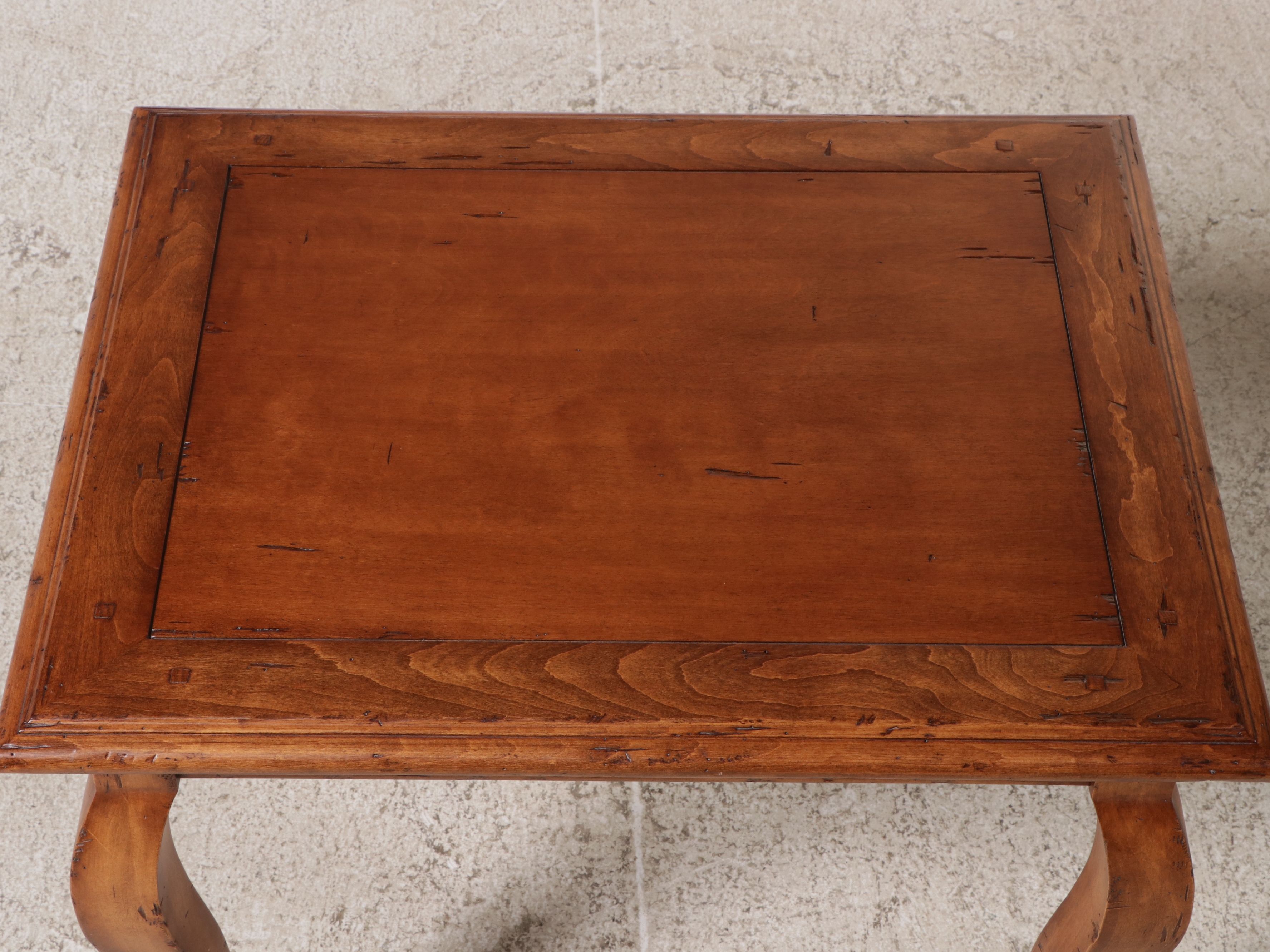 Pair of French Provincial Style End Tables
