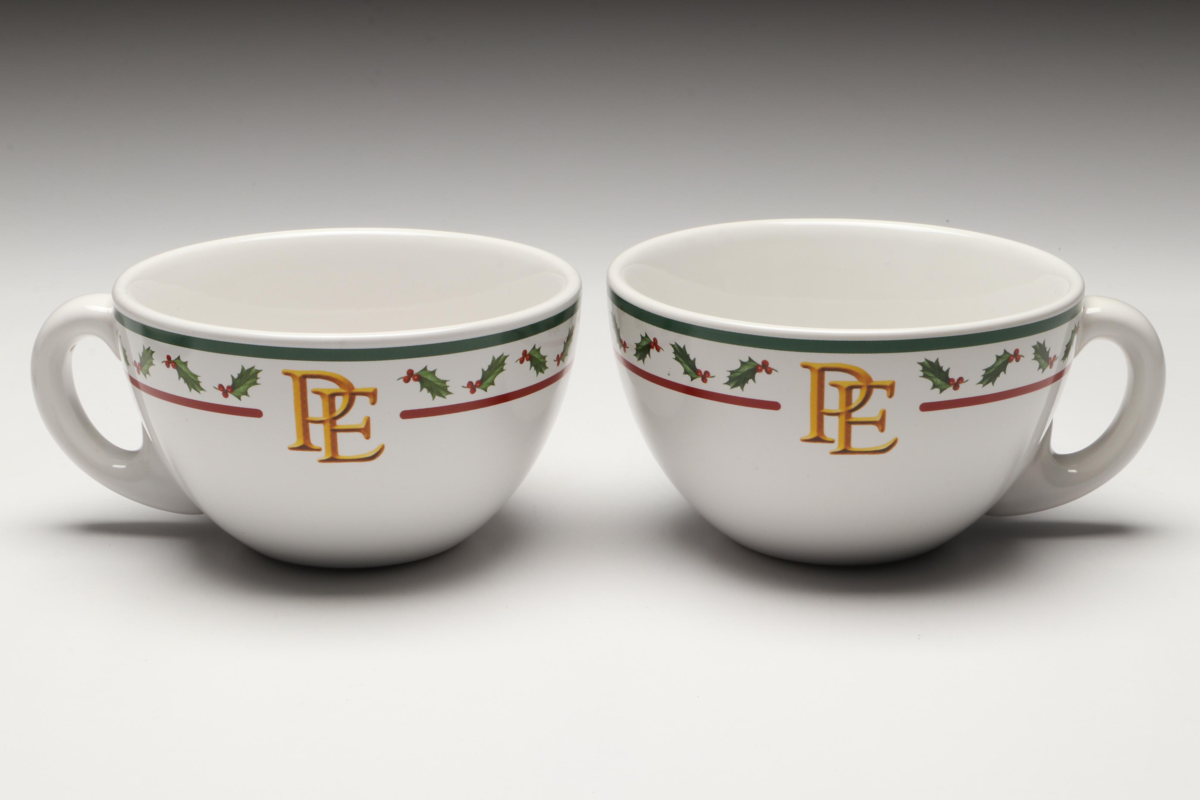 Hallmark Polar Express Hot Cocoa Mug and Saucer Sets, Pewter Port Bell Ornaments