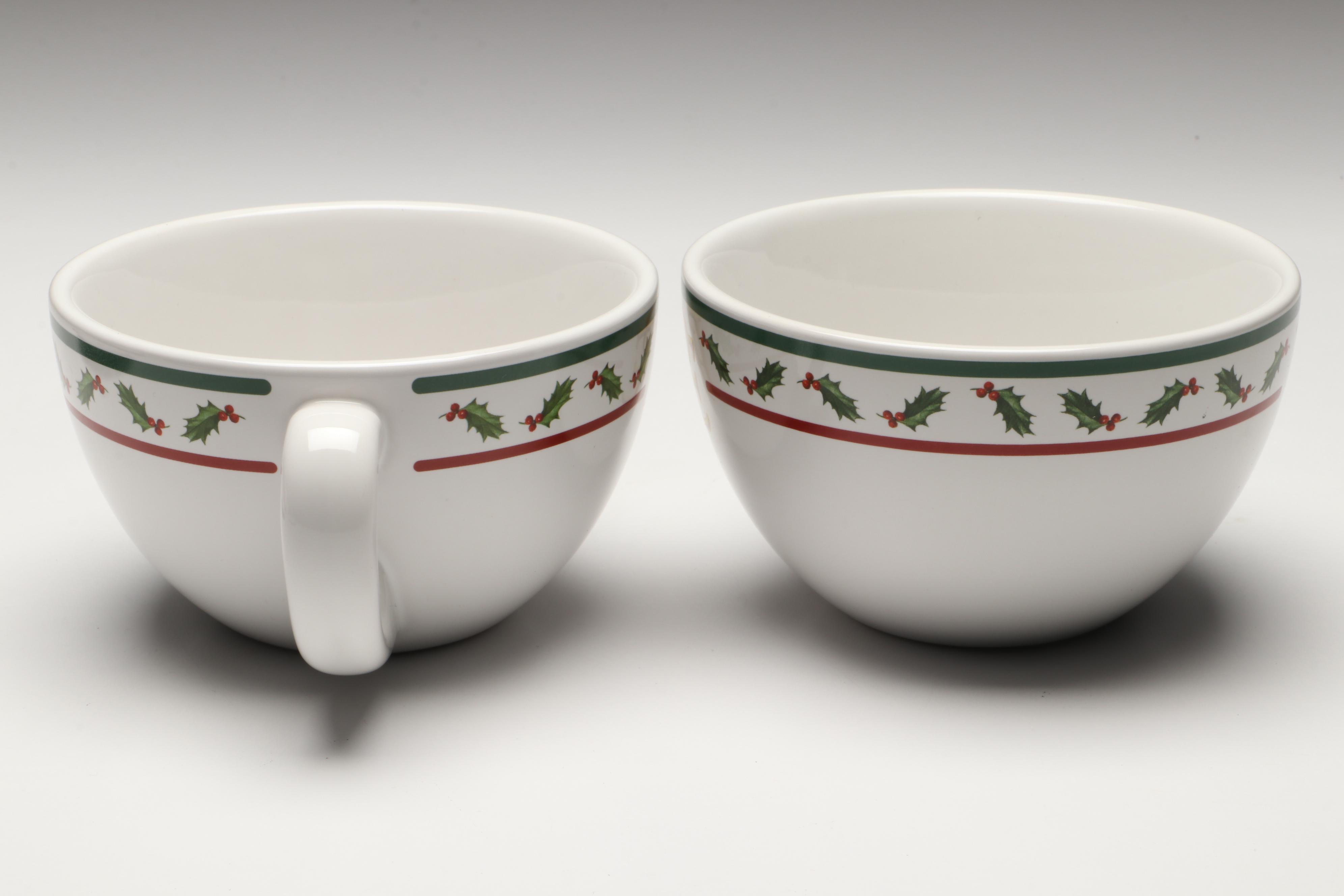 Hallmark Polar Express Hot Cocoa Mug and Saucer Sets, Pewter Port Bell Ornaments