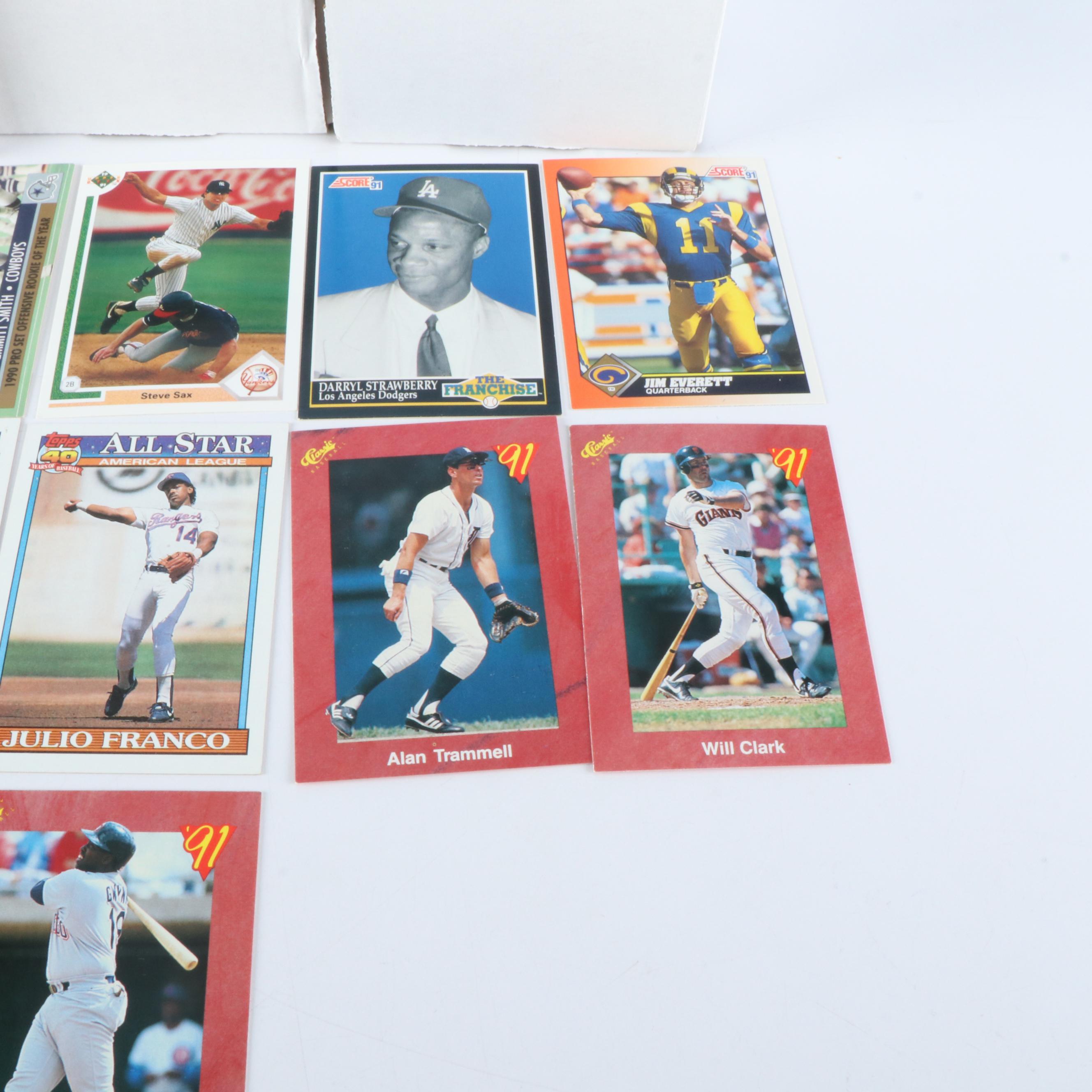 Donruss with Other Trading Cards Featuring Barry Larkin, Joe Morgan, and More