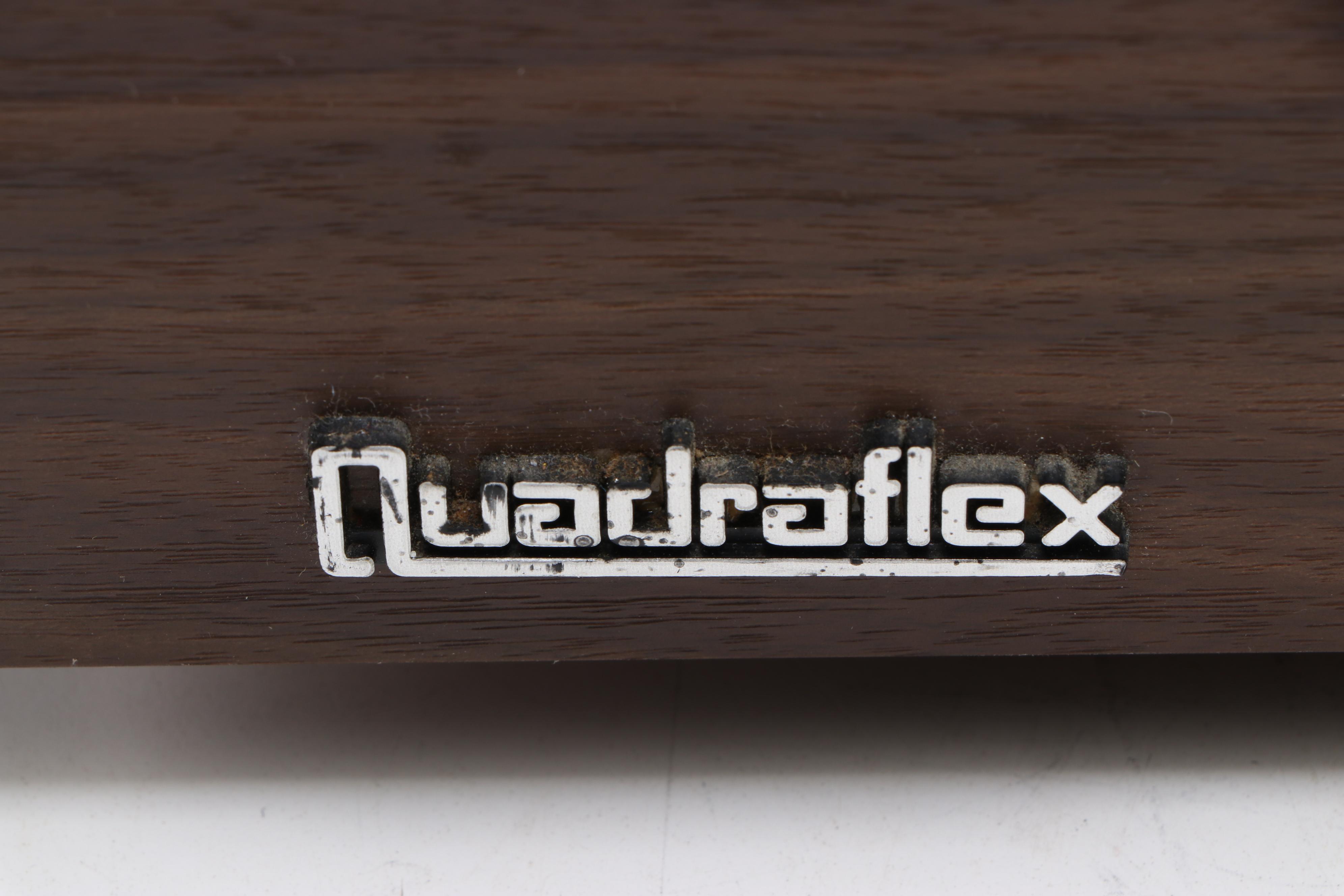 Quadraflex QL-14 Belt Drive Turntable with Walnut Finish