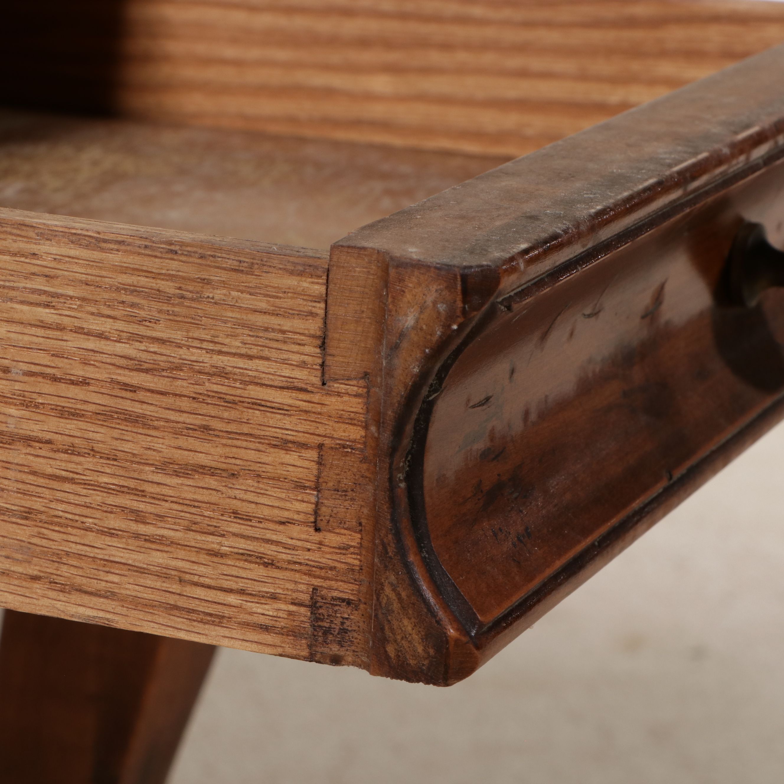 Century French Provincial Style End Table with Drawer