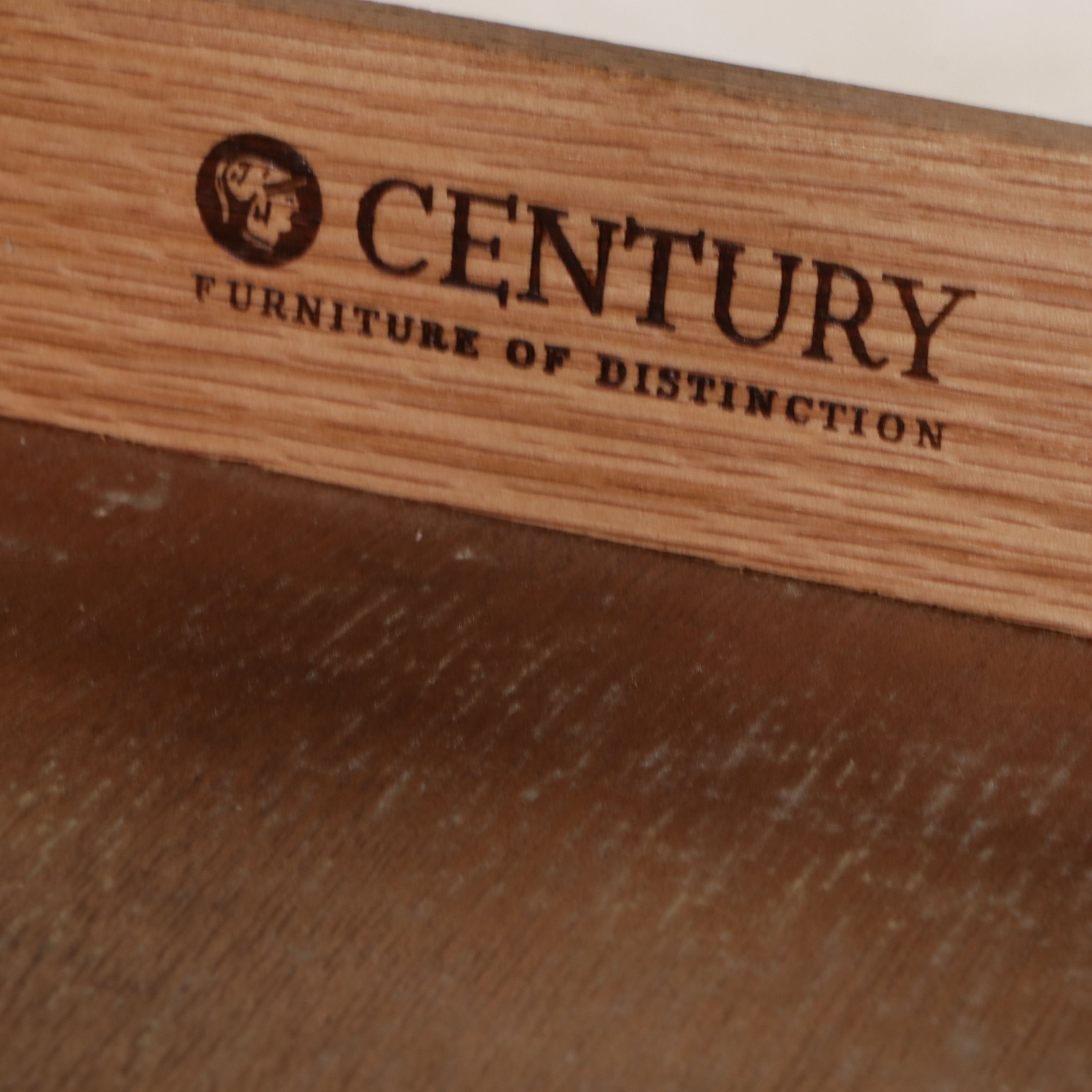 Century French Provincial Style End Table with Drawer