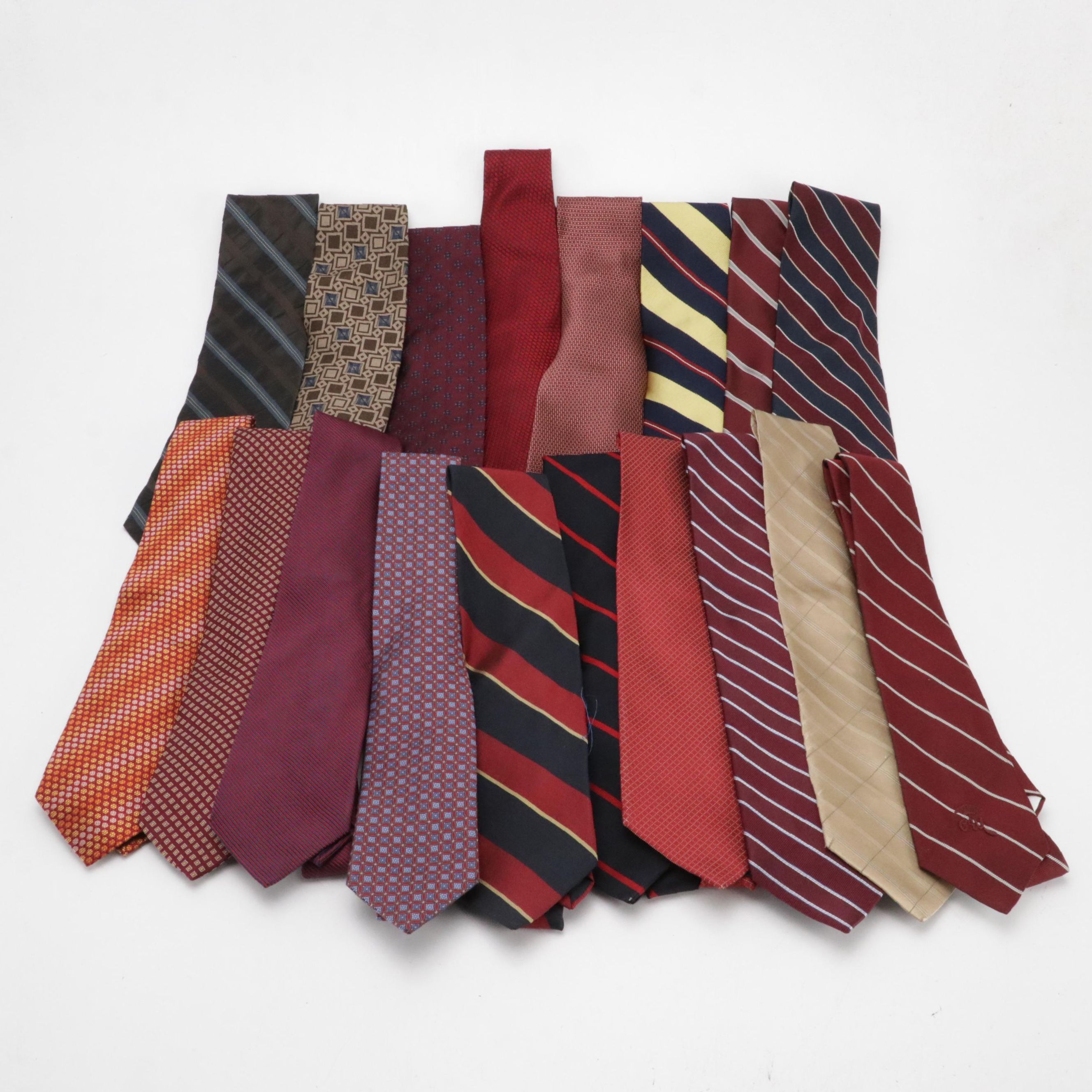 Tommy Hilfiger, Brooks Brothers, Land's End, and More Patterned Silk Neckties