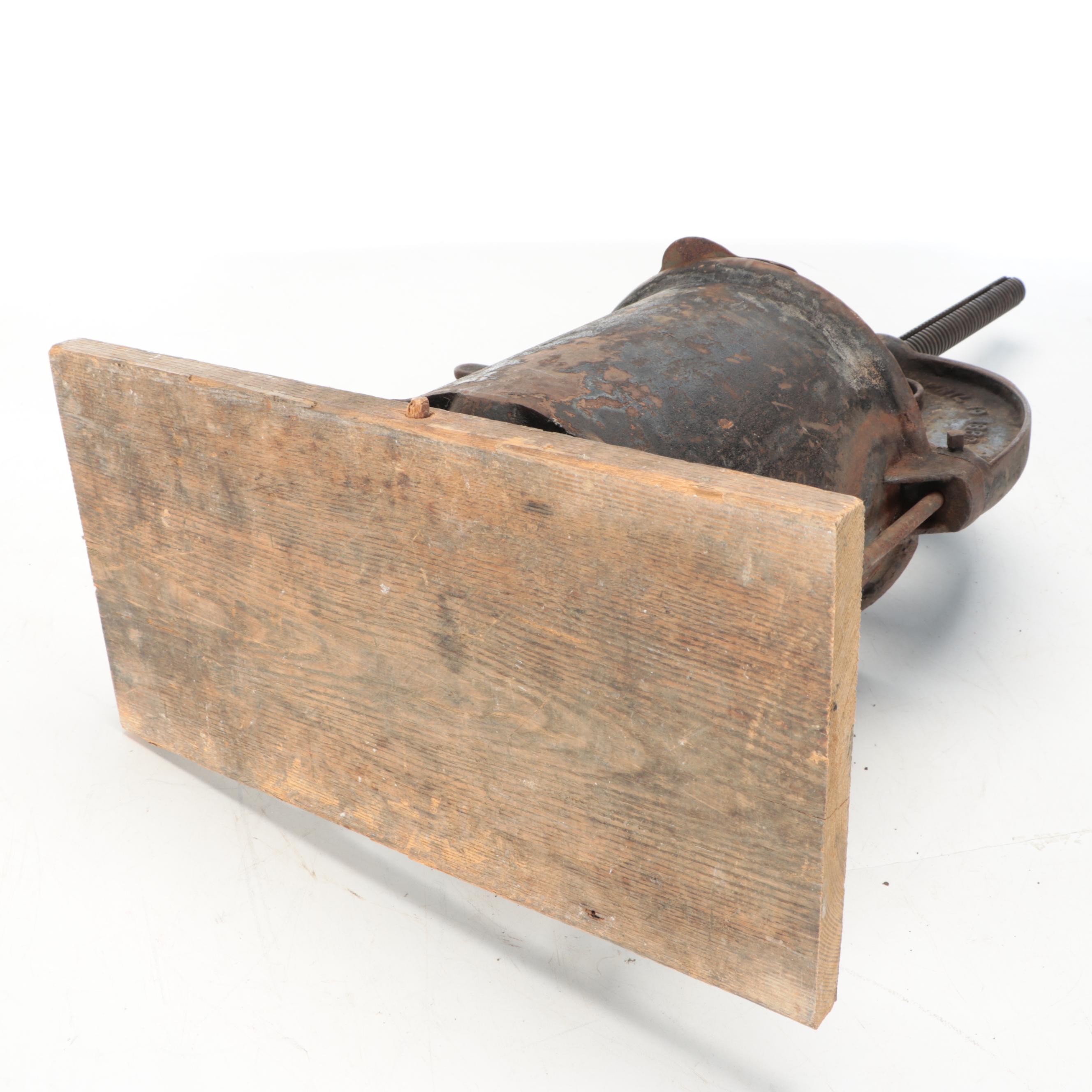 Enterprise Cast Iron Sausage Stuffer