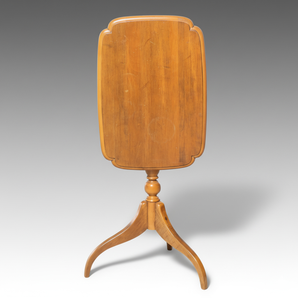Regency Style Fruitwood Tilt-Top Table, 20th Century