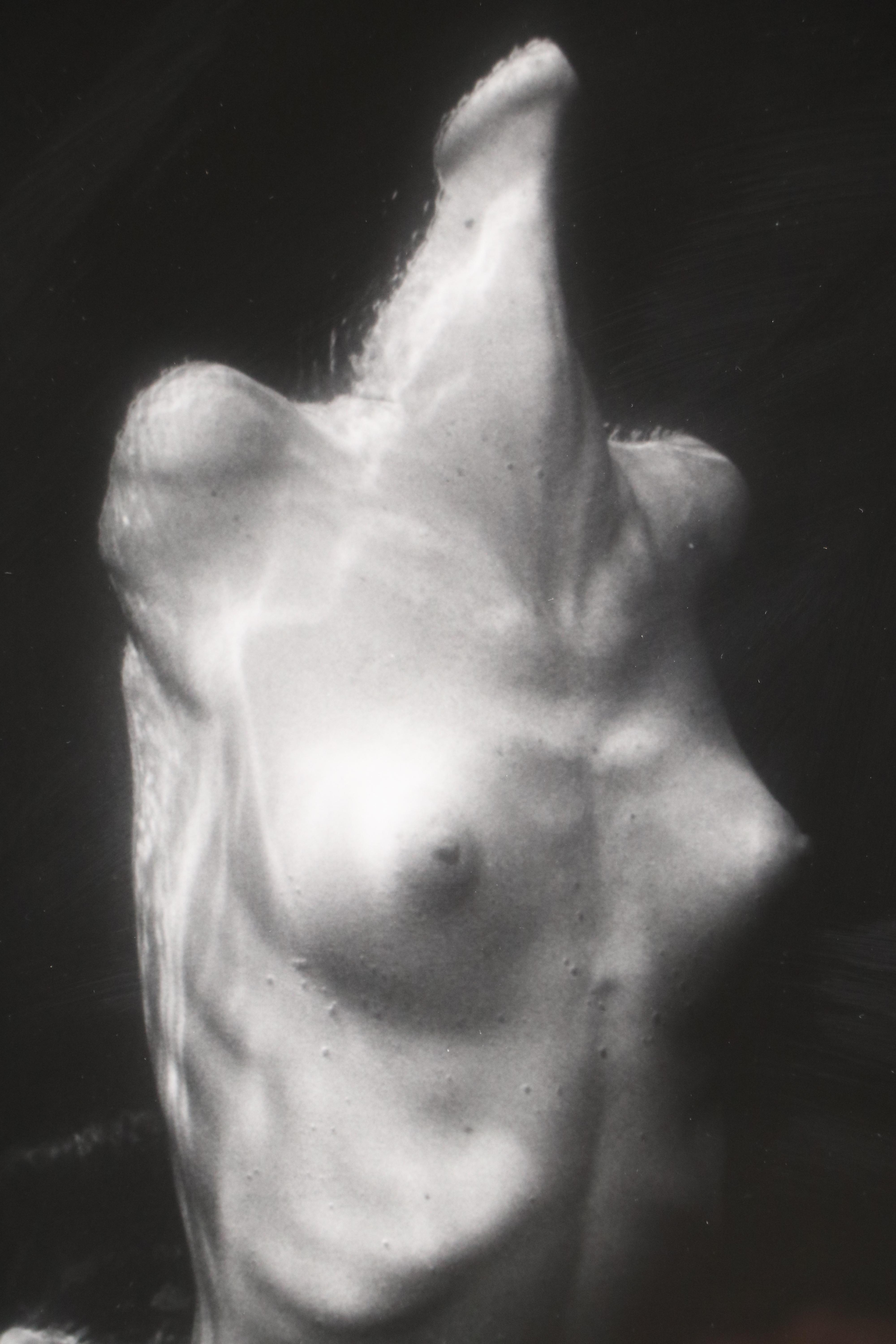 Connie Imboden Silver Gelatin Print of Modified Female Torso "#5802"