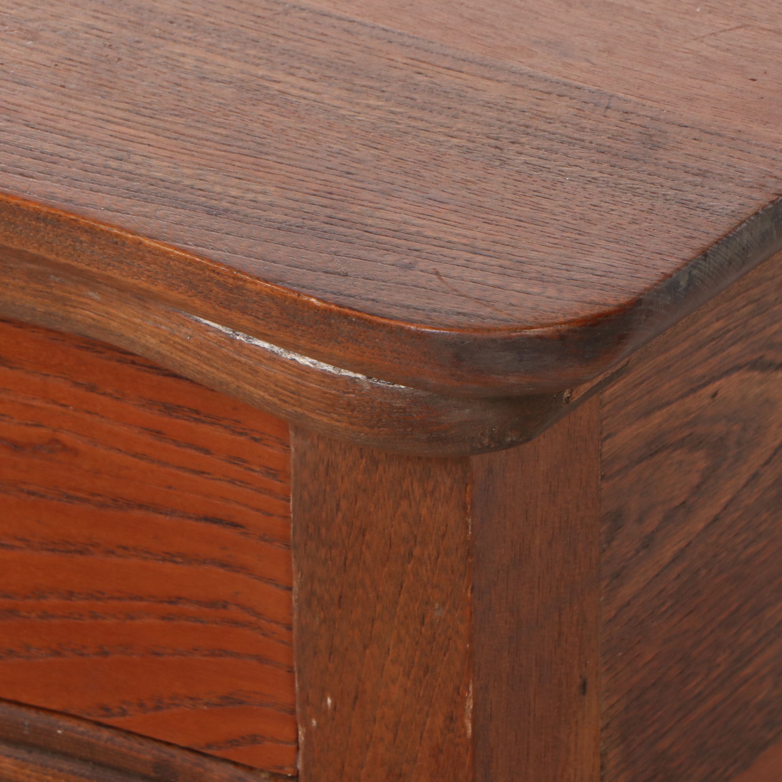 Victorian Oak Washstand