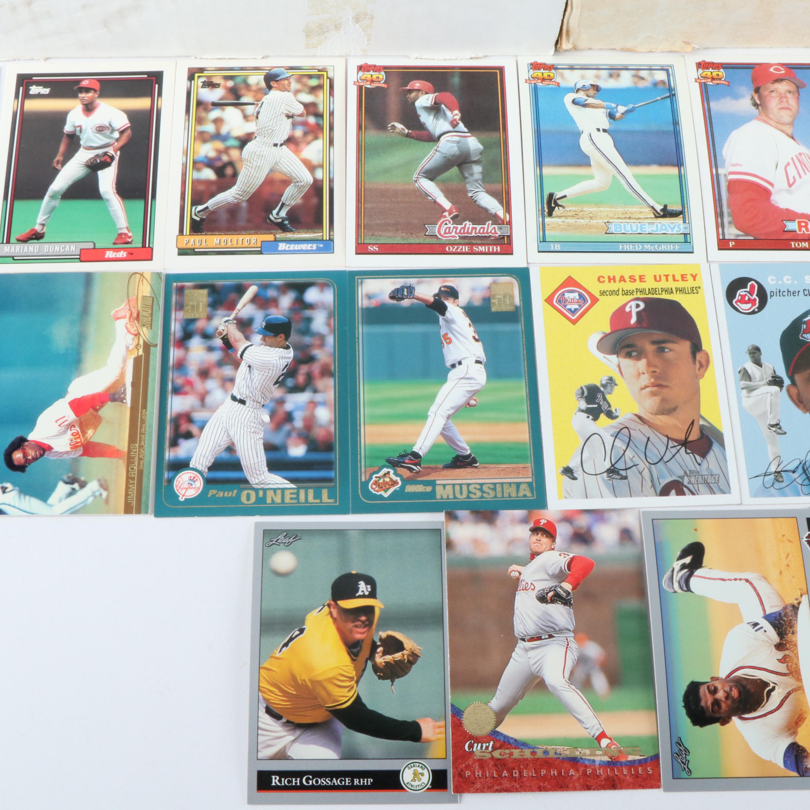 Approximately 7,000 Baseball Cards, 1990s to 2000s