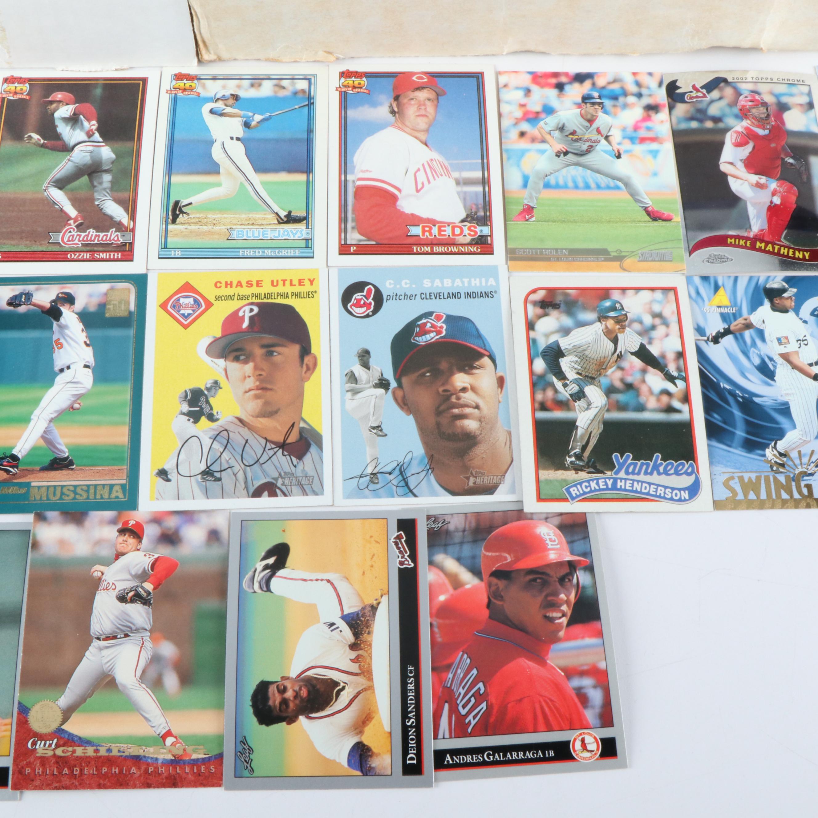 Approximately 7,000 Baseball Cards, 1990s to 2000s