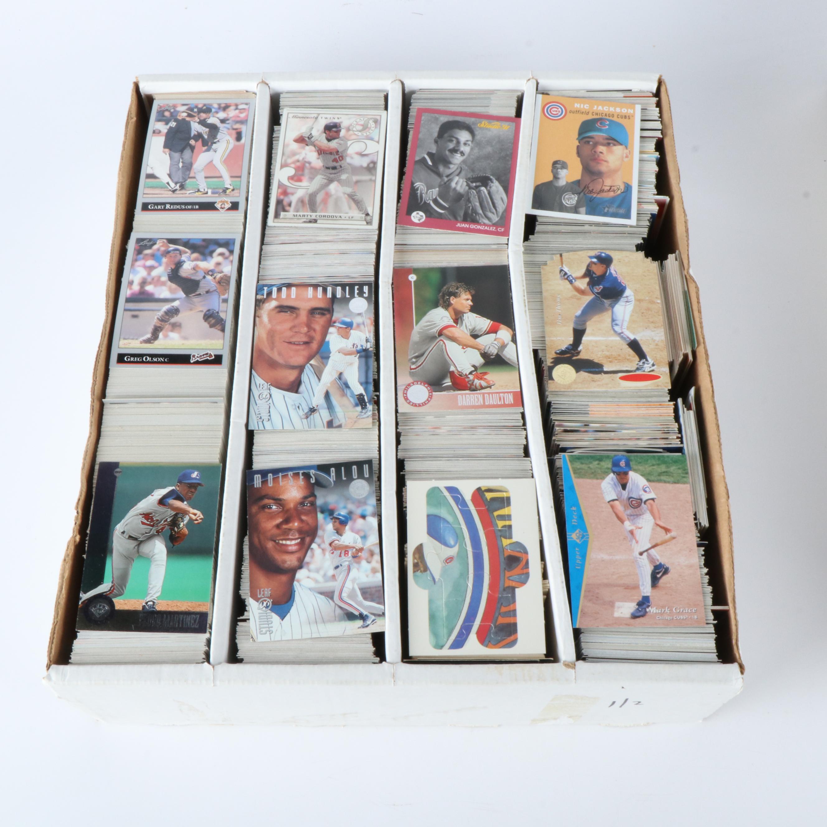 Approximately 7,000 Baseball Cards, 1990s to 2000s